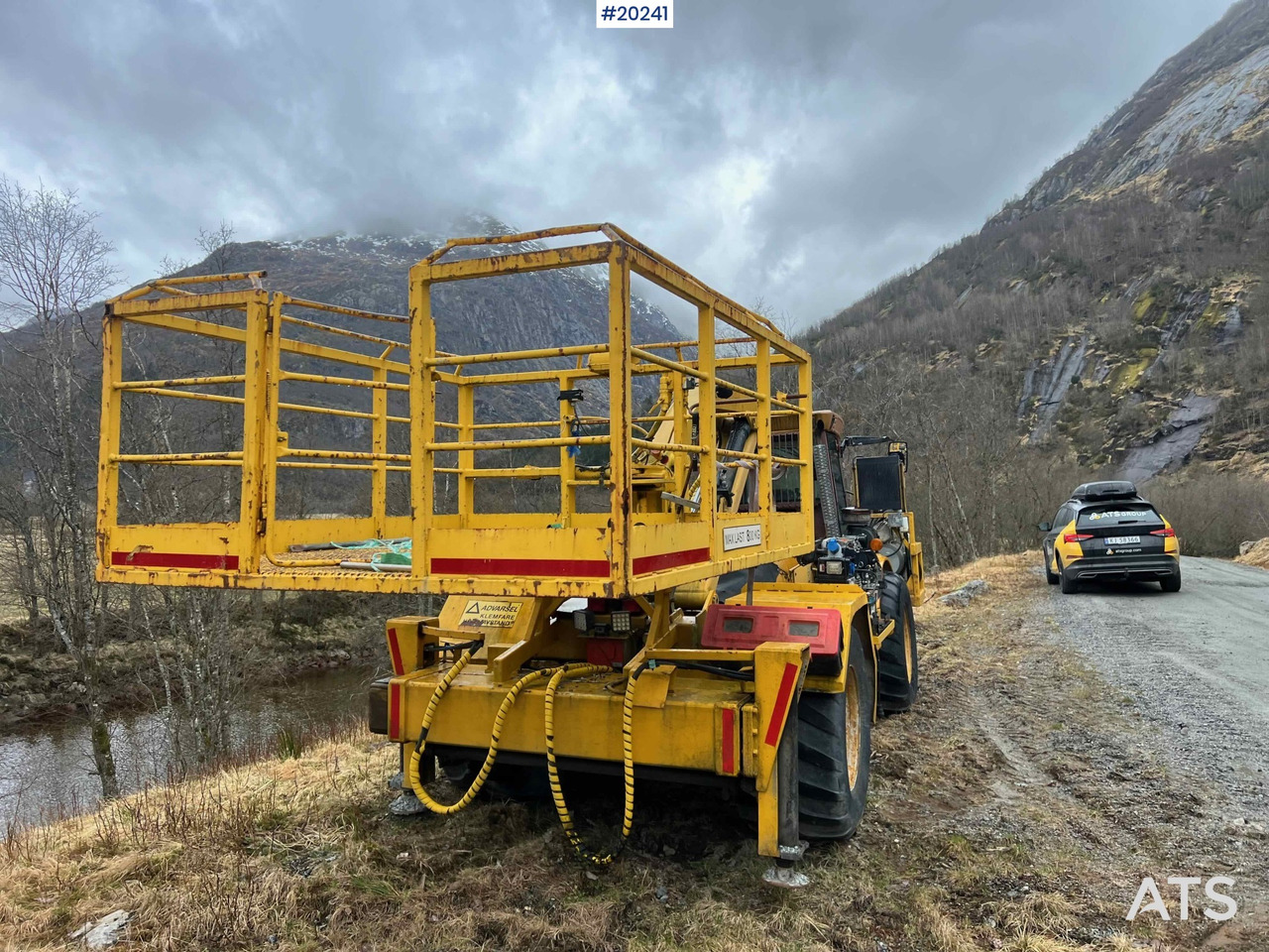 Сочленённый самосвал Hydrema 912B m/ 2007 Essverk Plattform 912 lift med rotasjon på korg og fjernkontroll: фото 17