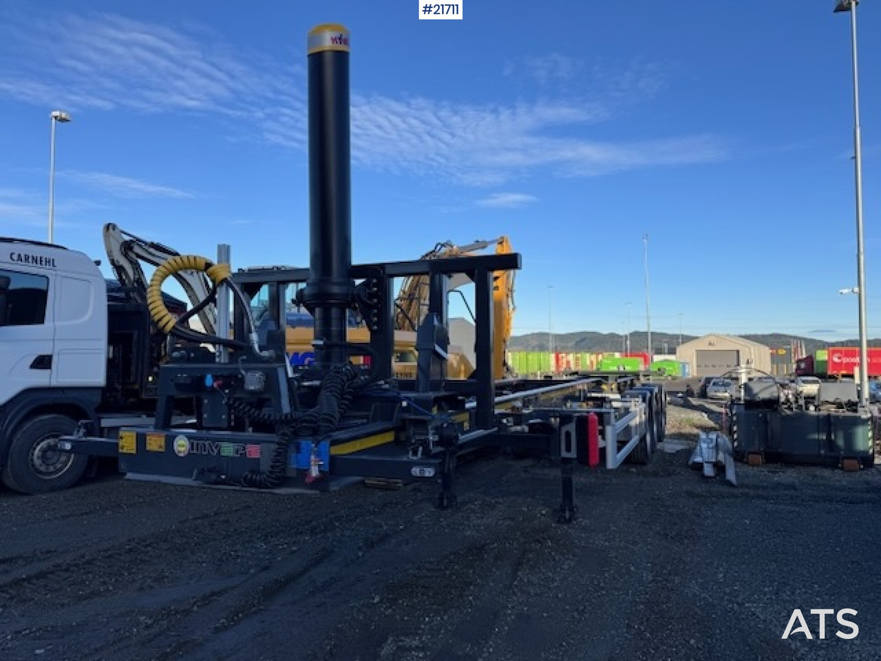 INVEPE 2025 INVIPE Containersemi med tipp - Полуприцеп-контейнеровоз/ Сменный кузов: фото 2 INVEPE 2025 INVIPE Containersemi med tipp - Полуприцеп-контейнеровоз/ Сменный кузов: фото 2