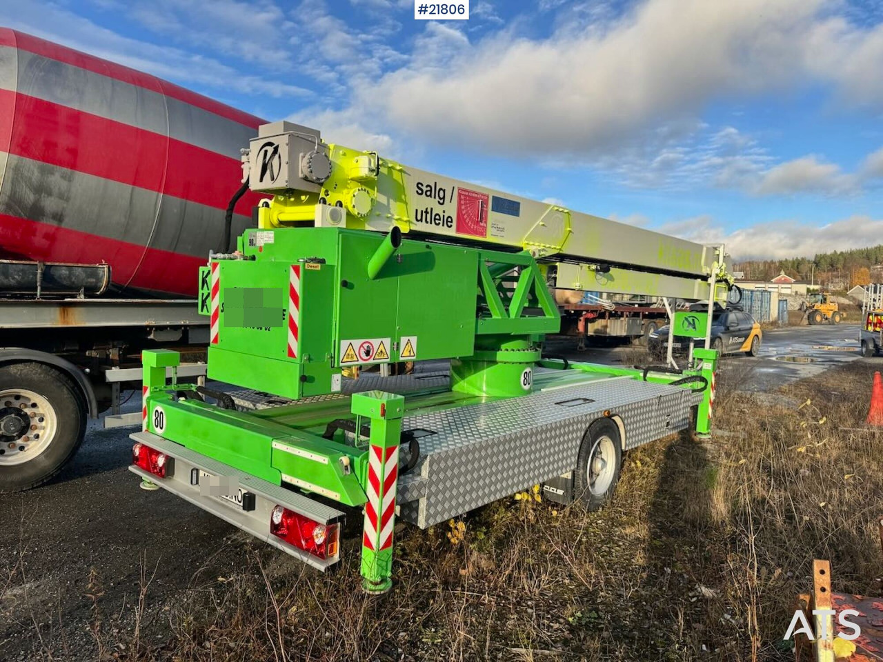 Klaas K21-30 Byggekran. 340 timer! - Быстромонтируемый башенный кран: фото 3 Klaas K21-30 Byggekran. 340 timer! - Быстромонтируемый башенный кран: фото 3