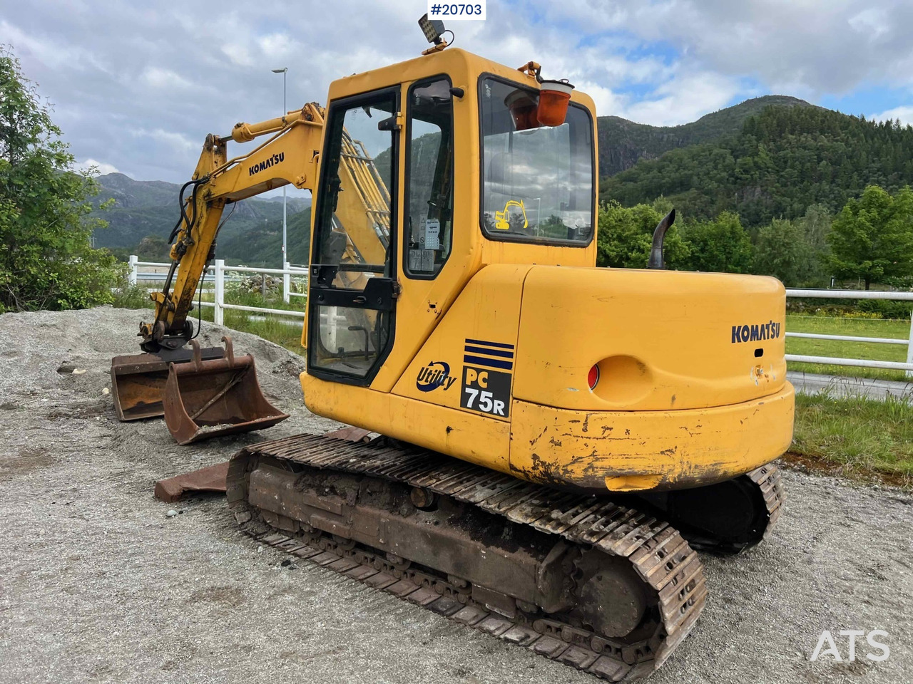 Komatsu PC75 - Экскаватор: фото 3 Komatsu PC75 - Экскаватор: фото 3