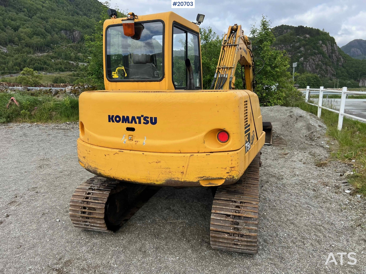 Экскаватор Komatsu PC75: фото 16