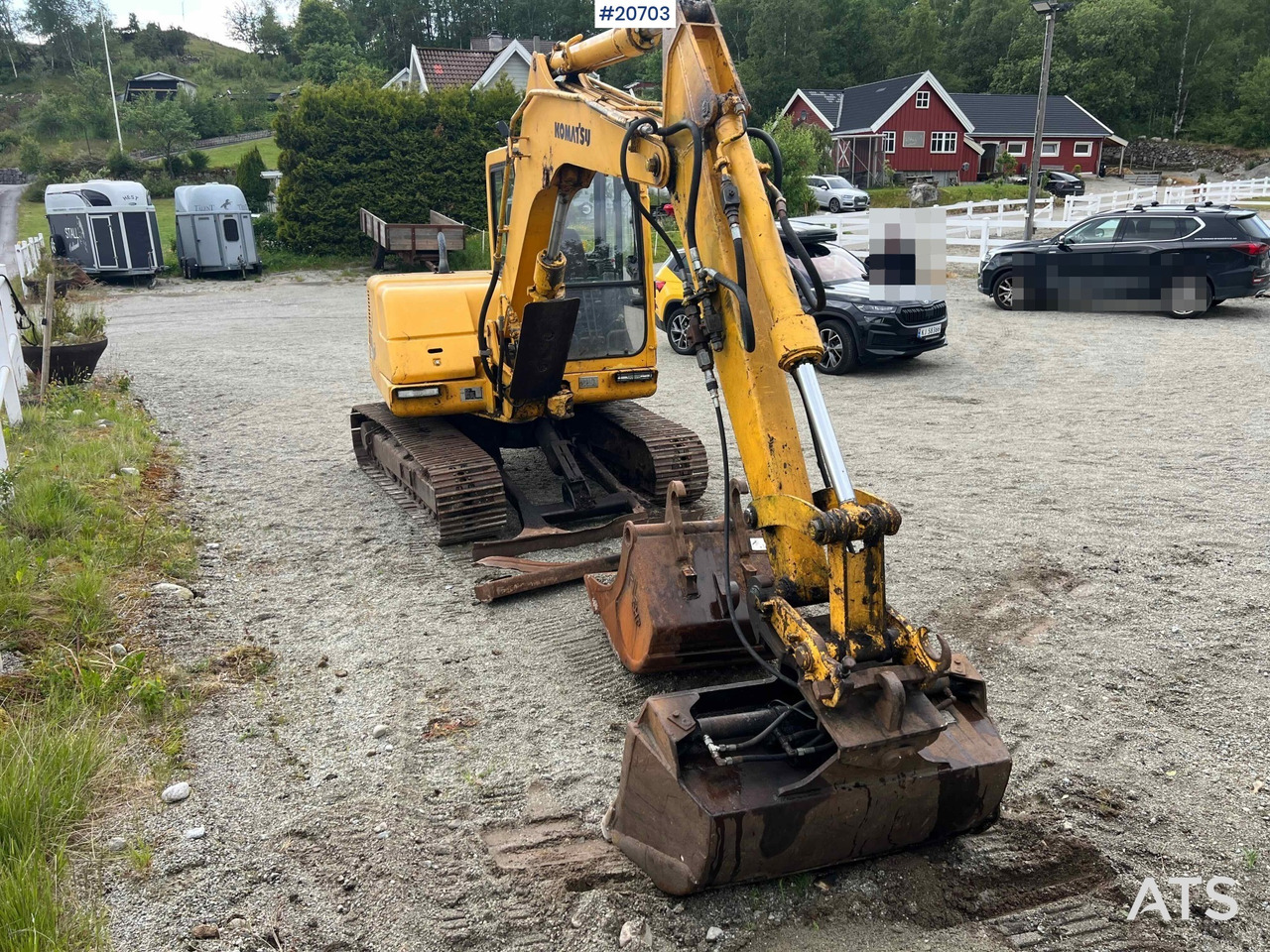 Экскаватор Komatsu PC75: фото 13