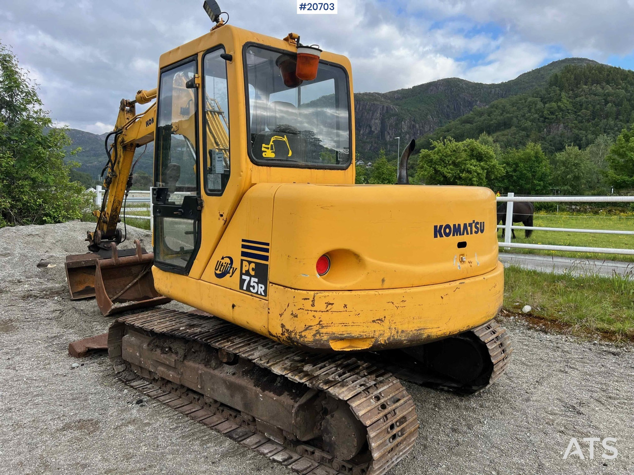 Komatsu PC75 - Экскаватор: фото 2 Komatsu PC75 - Экскаватор: фото 2