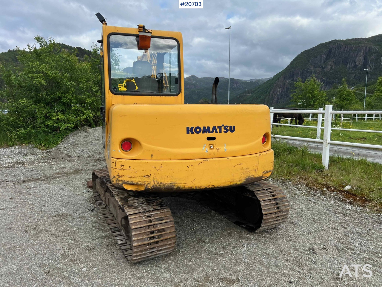 Экскаватор Komatsu PC75: фото 19
