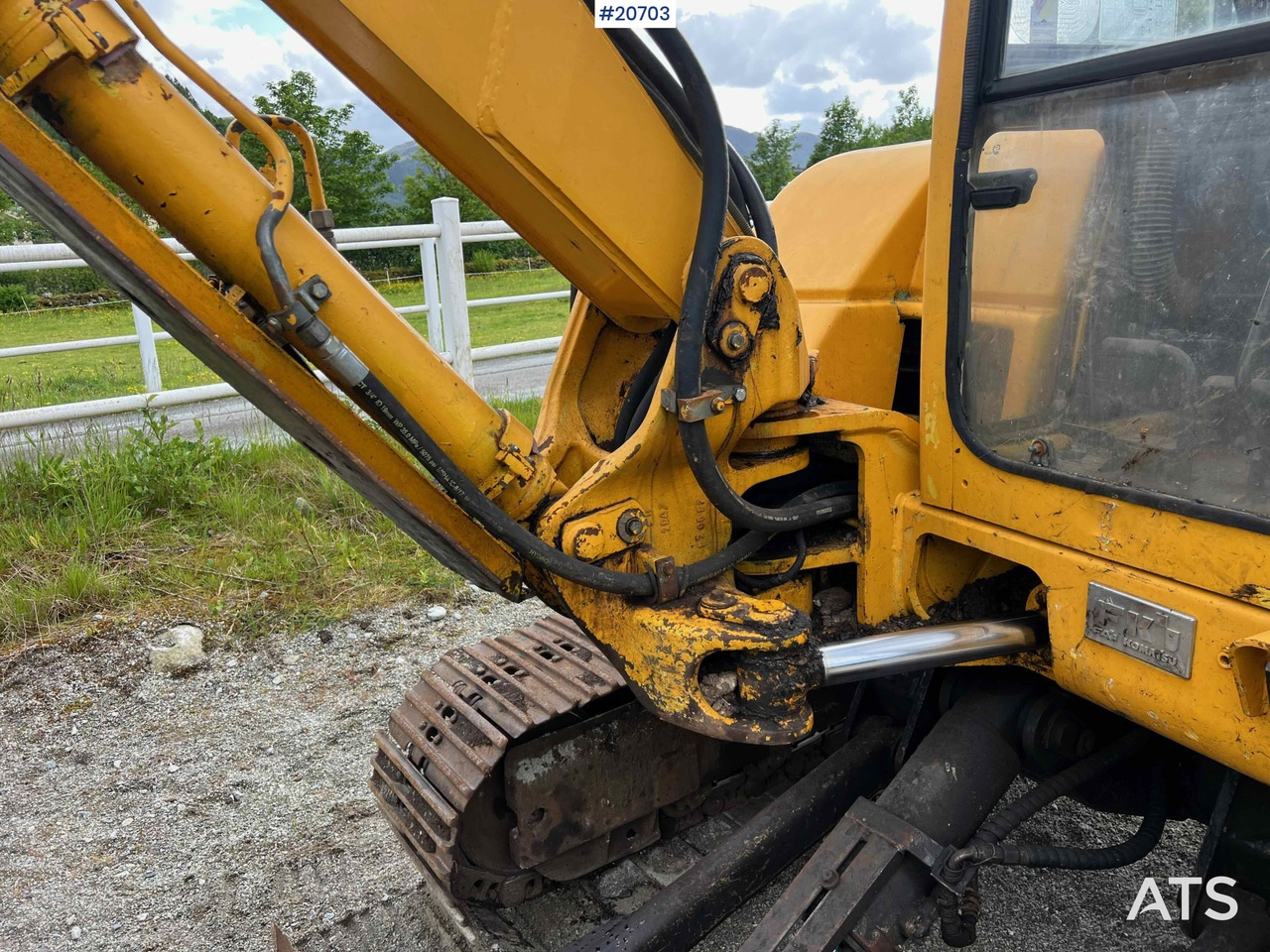Экскаватор Komatsu PC75: фото 26