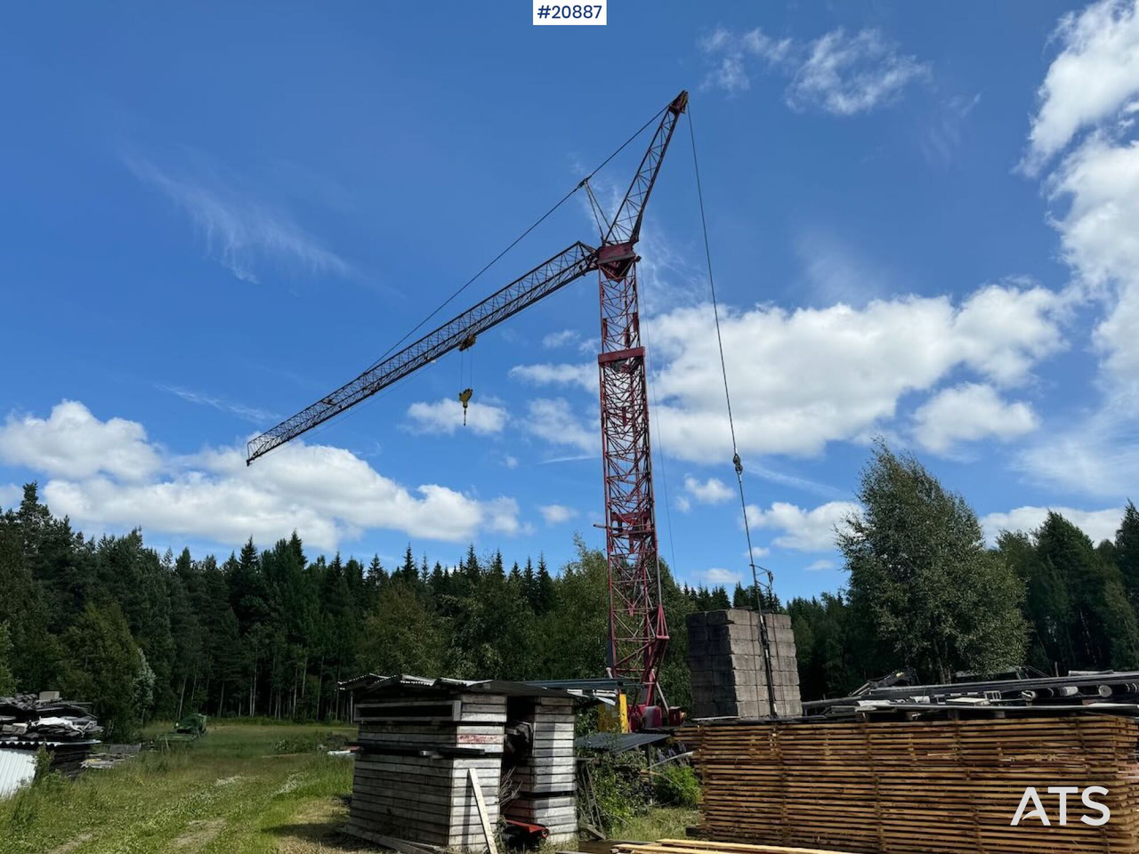 Krøll K35E Tårnkran - Башенный кран: фото 1 Krøll K35E Tårnkran - Башенный кран: фото 1