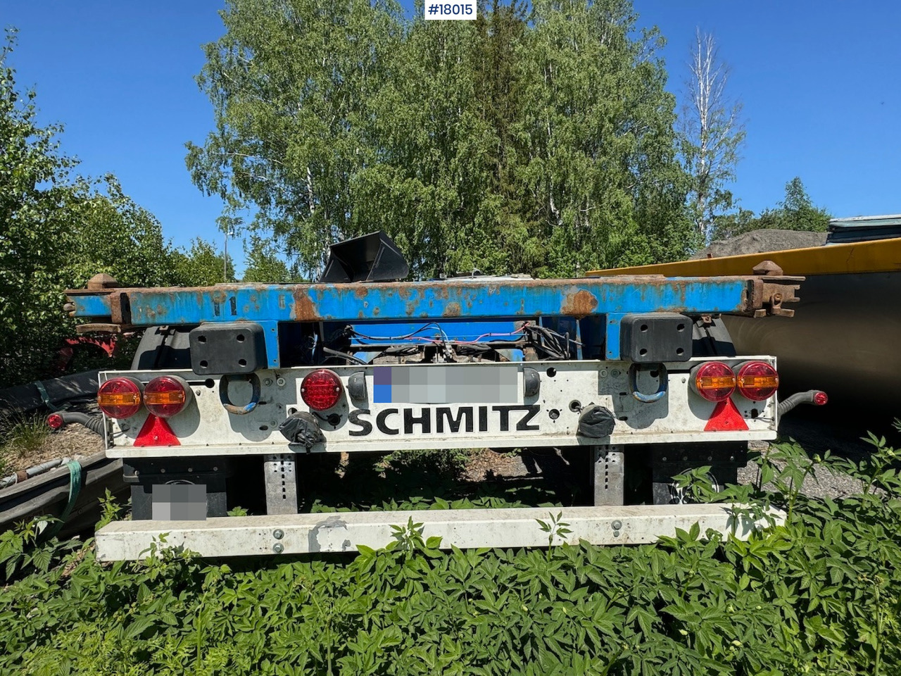 Krone containerhenger - Полуприцеп-контейнеровоз/ Сменный кузов: фото 4 Krone containerhenger - Полуприцеп-контейнеровоз/ Сменный кузов: фото 4