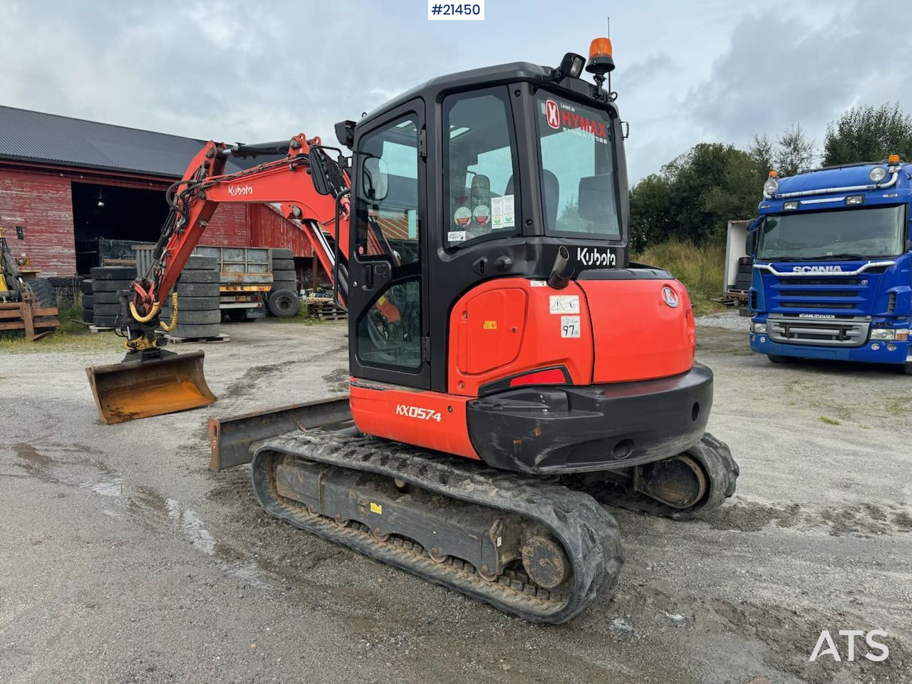 Kubota KX 057-4 - Гусеничный экскаватор: фото 3 Kubota KX 057-4 - Гусеничный экскаватор: фото 3