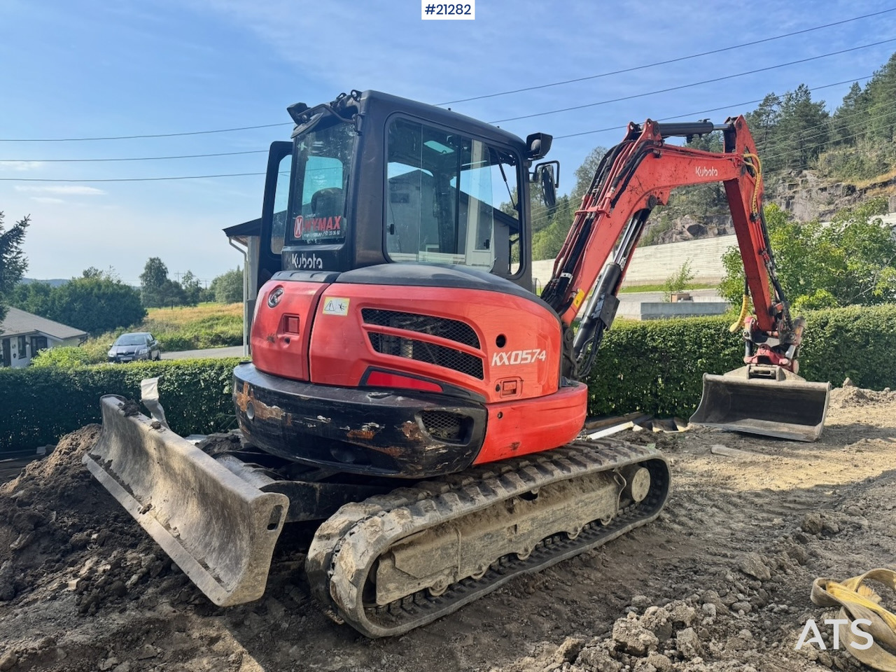 Kubota KX057-4 - Гусеничный экскаватор: фото 3 Kubota KX057-4 - Гусеничный экскаватор: фото 3