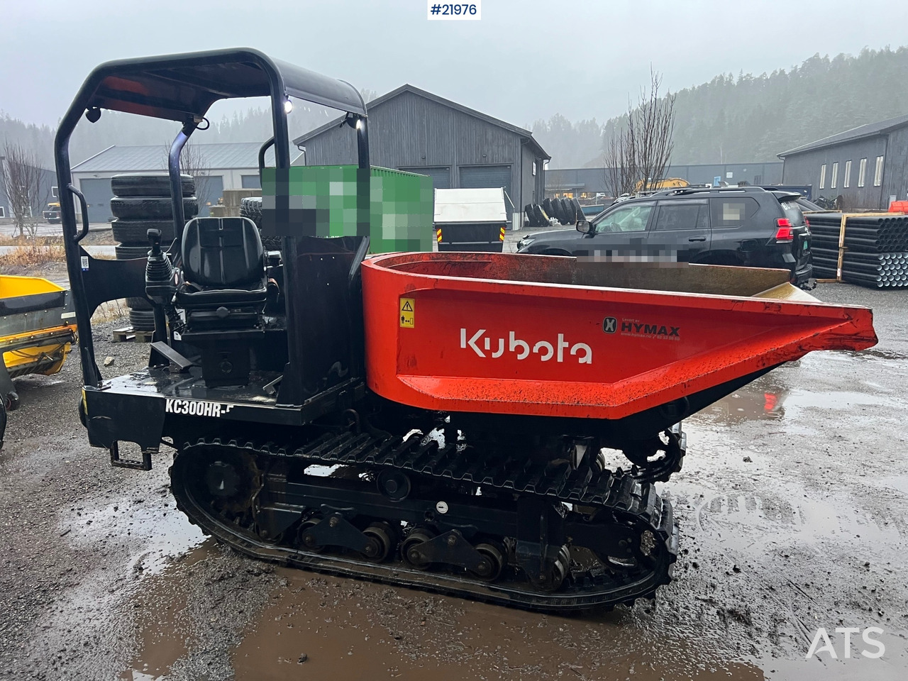 Гусеничный самосвал Kubota kc300hr-5: фото 11