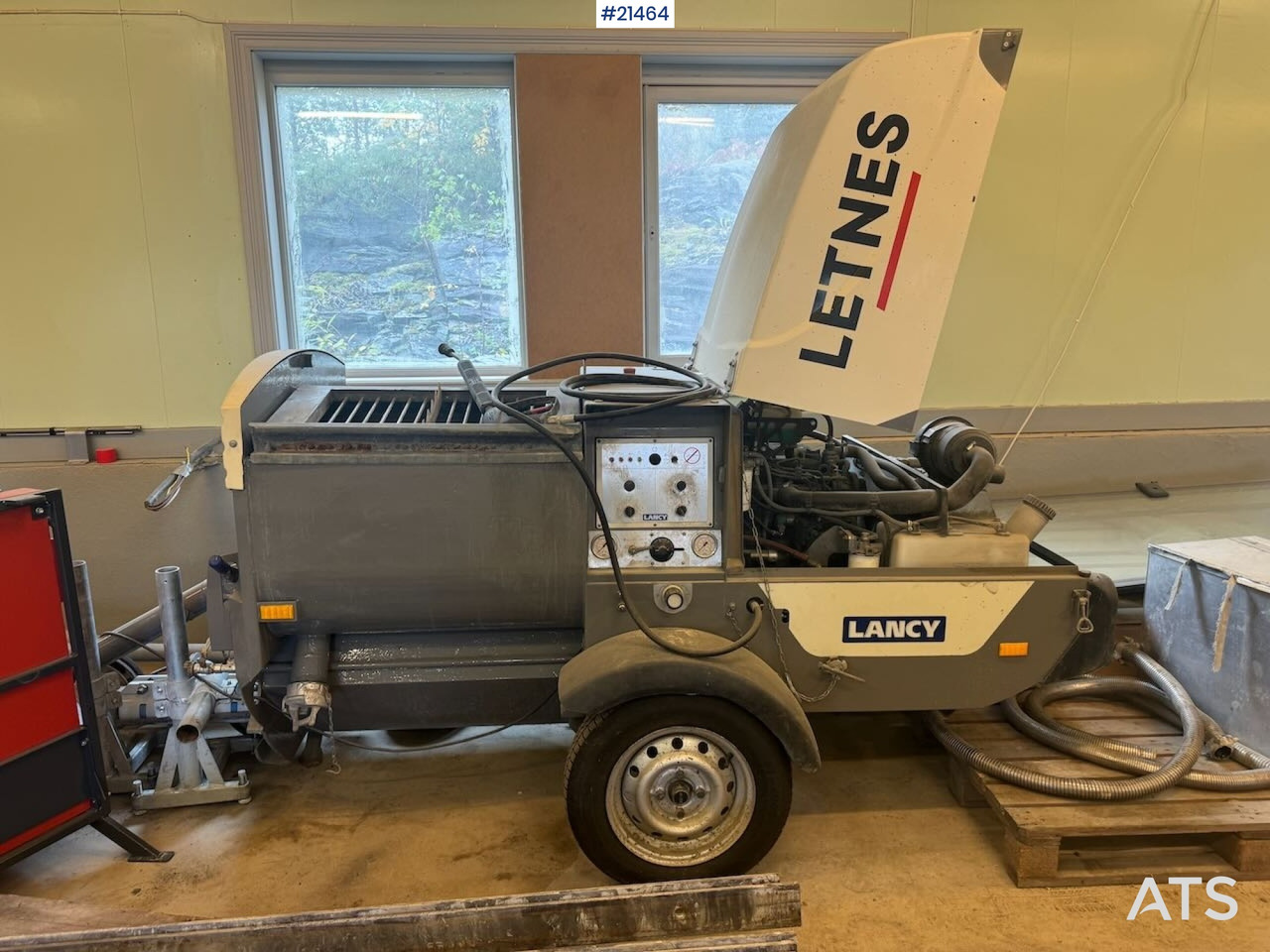 Lancy PH9TCL Gysepumpe - Бетононасос стационарный: фото 1 Lancy PH9TCL Gysepumpe - Бетононасос стационарный: фото 1