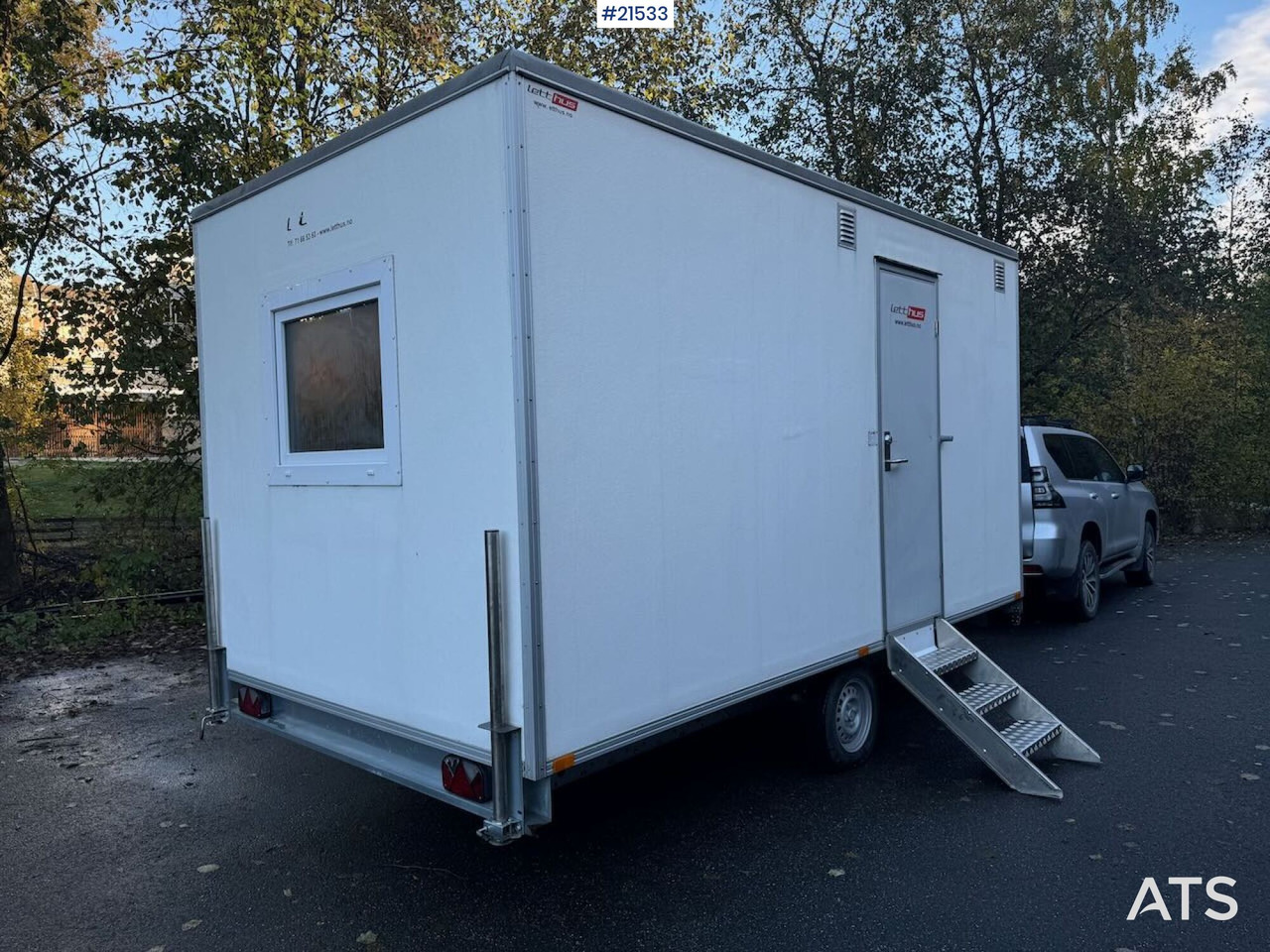 Letthus brakke - Жилой контейнер, Прицеп: фото 3 Letthus brakke - Жилой контейнер, Прицеп: фото 3