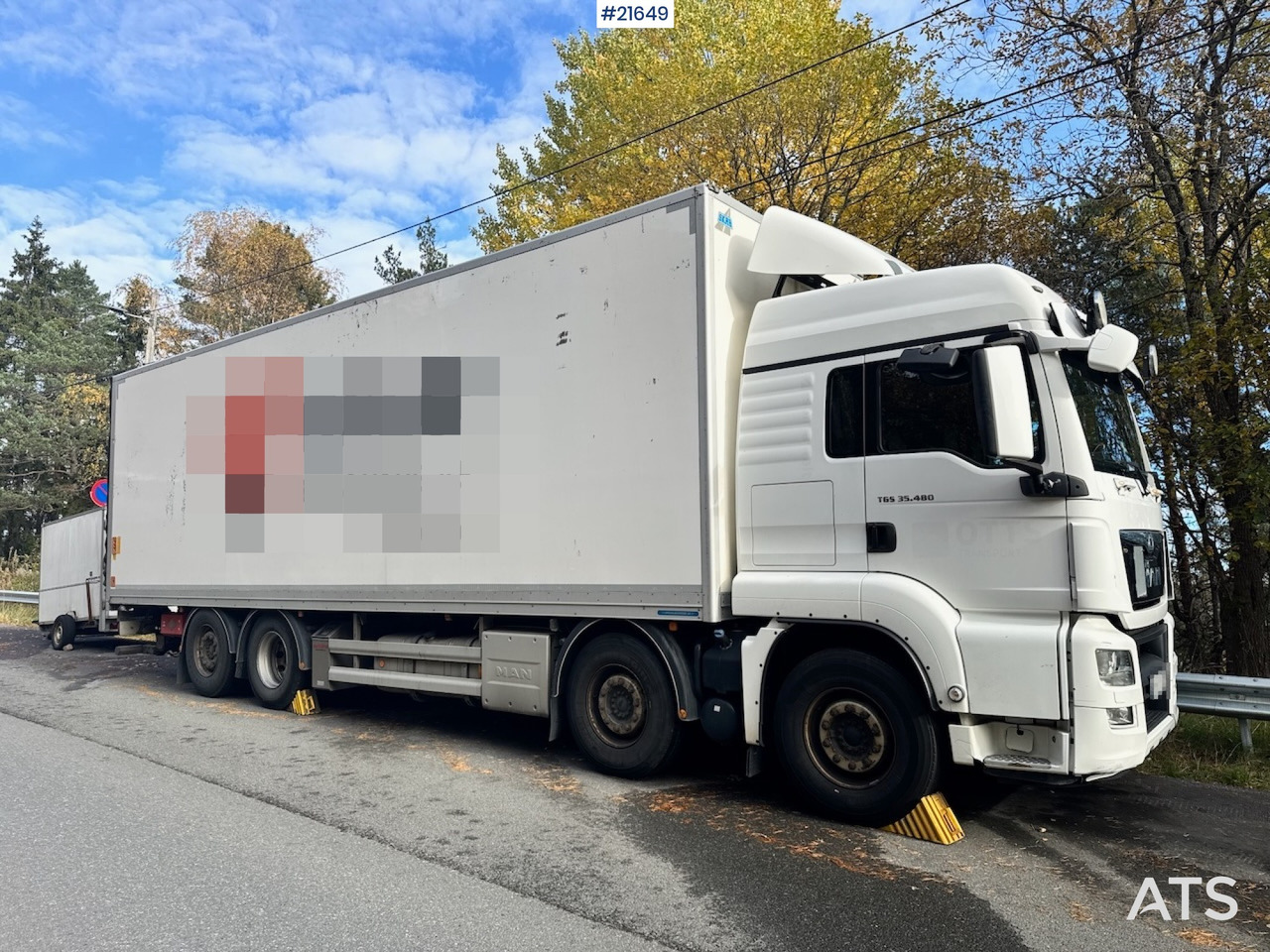 MAN MAN TGS 35.480 8x2 Skapbil m/ Full sideåpning. - Грузовик с закрытым кузовом: фото 4 MAN MAN TGS 35.480 8x2 Skapbil m/ Full sideåpning. - Грузовик с закрытым кузовом: фото 4