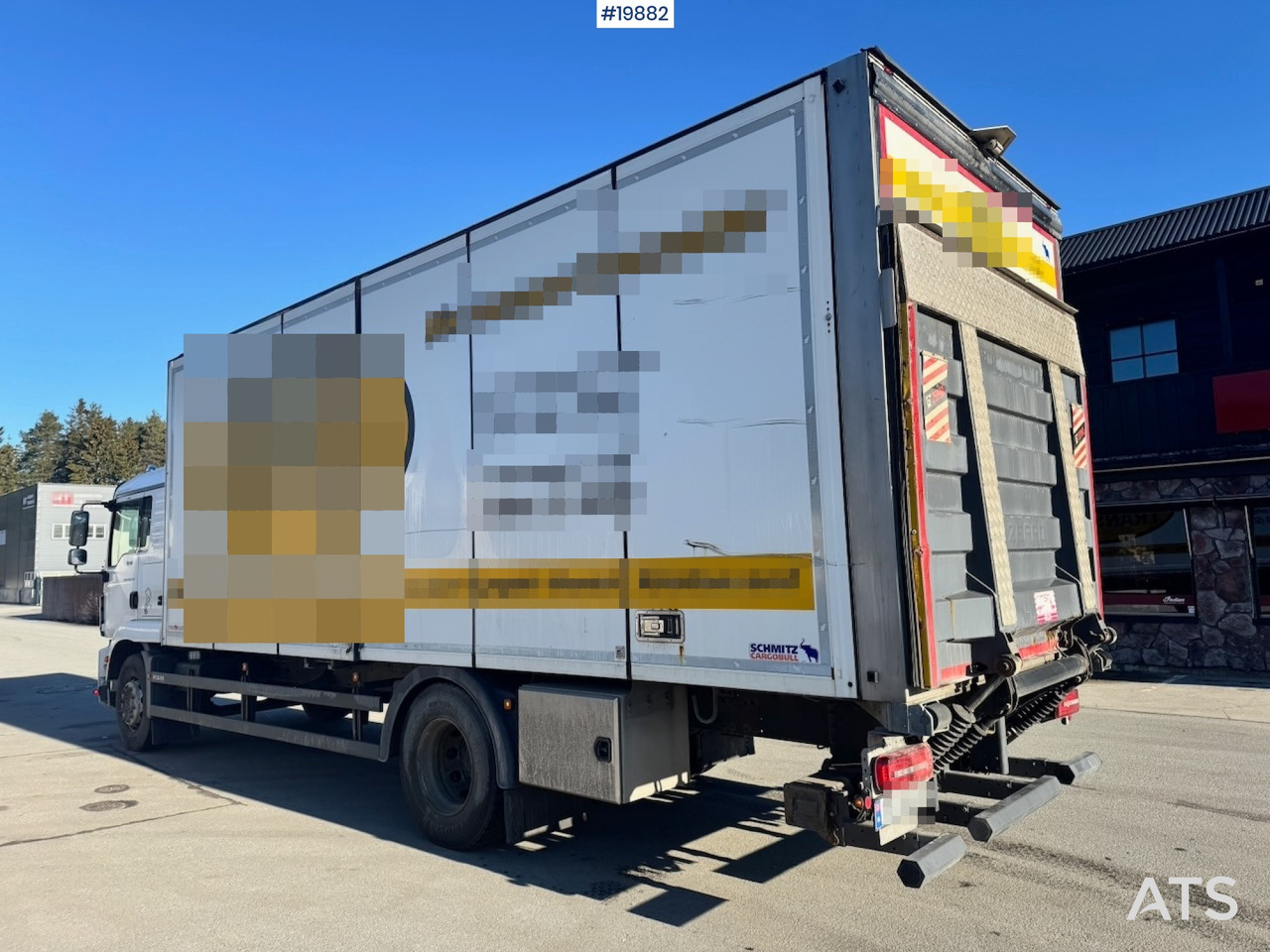 Грузовик с закрытым кузовом MAN TGM 18.290: фото 9 Грузовик с закрытым кузовом MAN TGM 18.290: фото 9