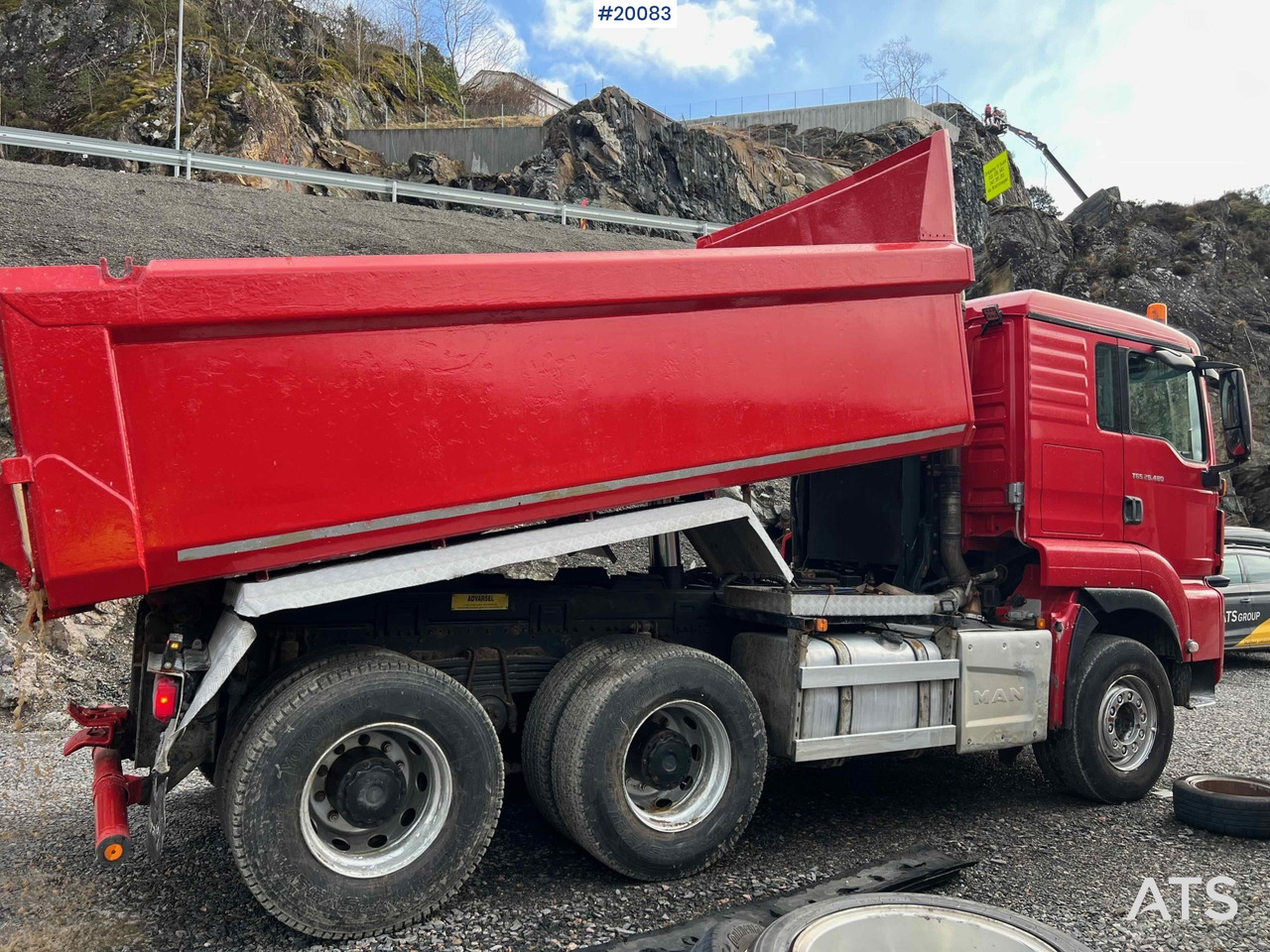 Самосвал MAN TGS 26.480: фото 11