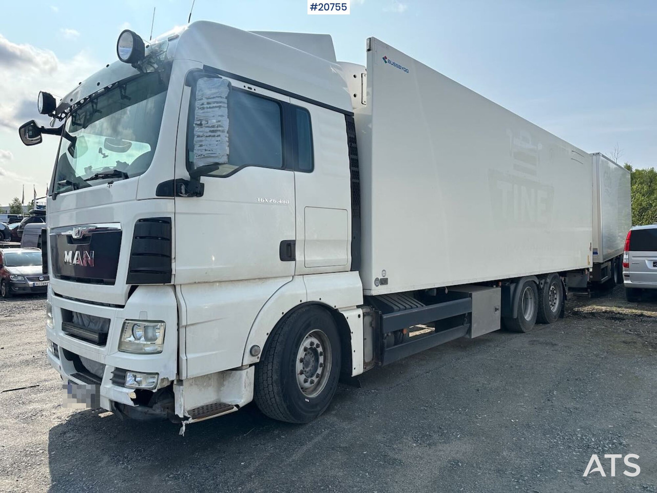 MAN TGX 26.480 6x2 skapbil m/ Bussbygg skap og lift - Грузовик с закрытым кузовом: фото 2 MAN TGX 26.480 6x2 skapbil m/ Bussbygg skap og lift - Грузовик с закрытым кузовом: фото 2