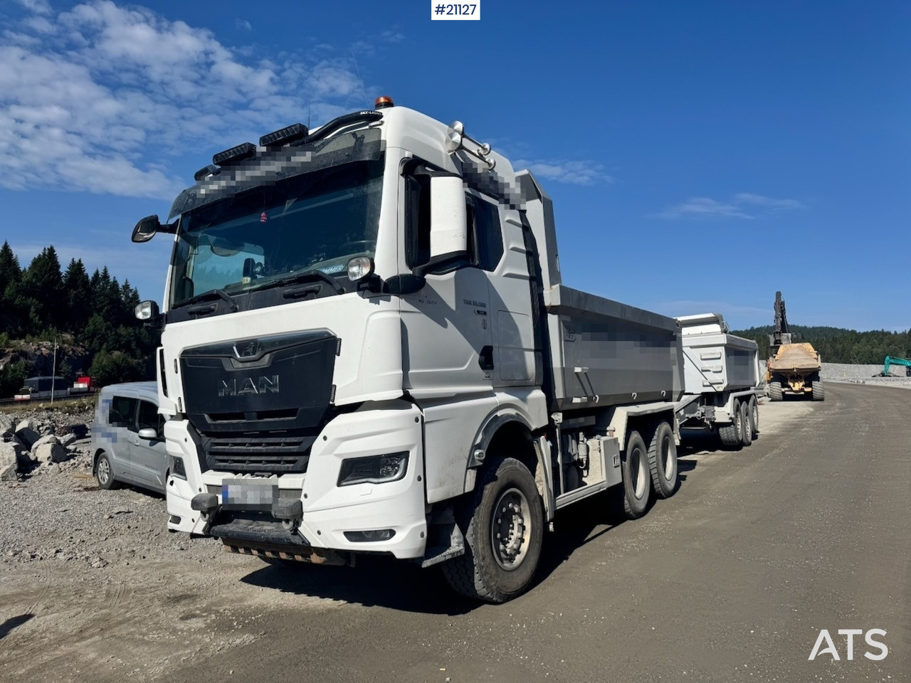 MAN TGX 33.580 - Самосвал: фото 1 MAN TGX 33.580 - Самосвал: фото 1