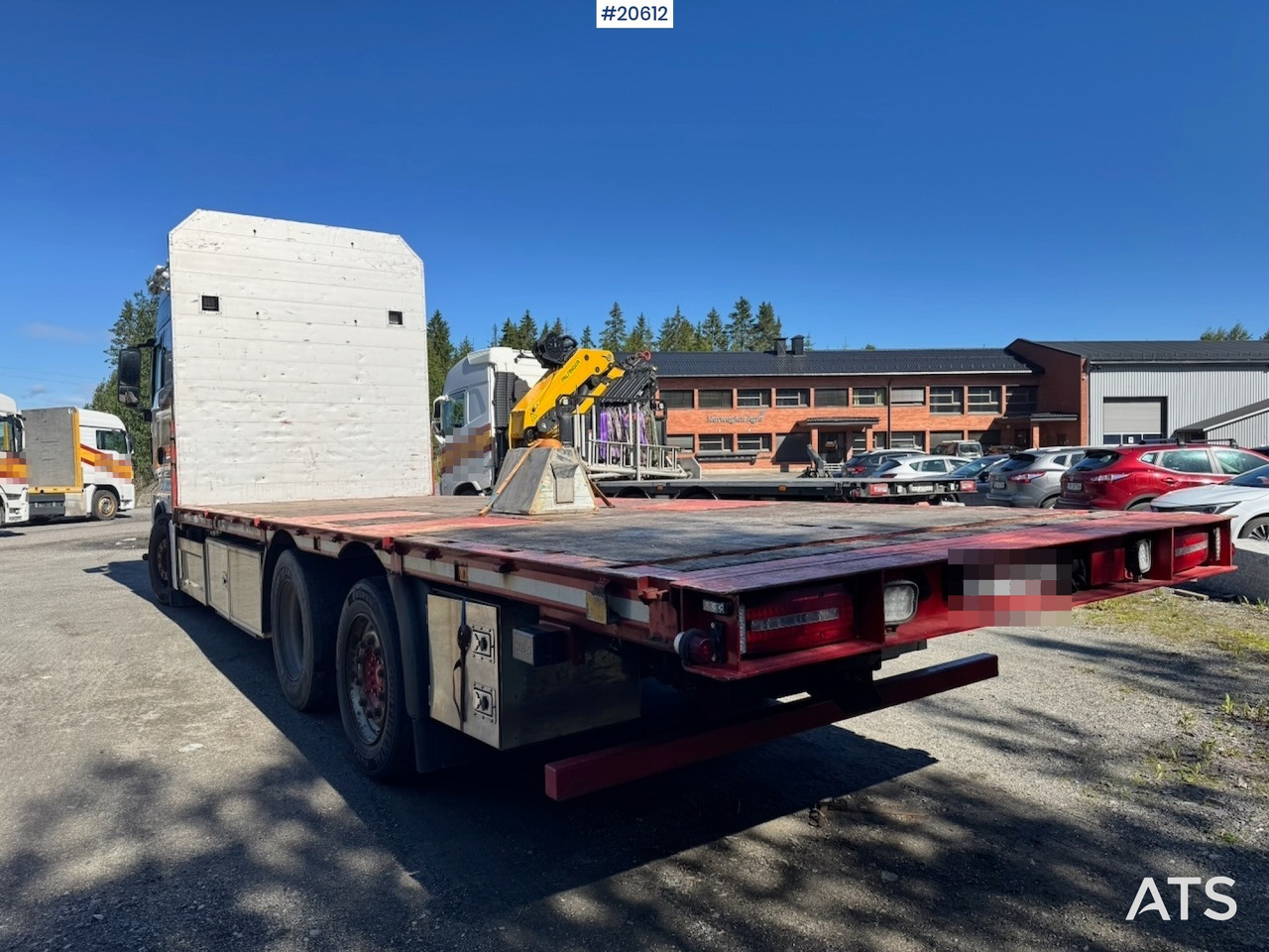 MAN TGX 580 - Грузовик бортовой/ Платформа: фото 4 MAN TGX 580 - Грузовик бортовой/ Платформа: фото 4