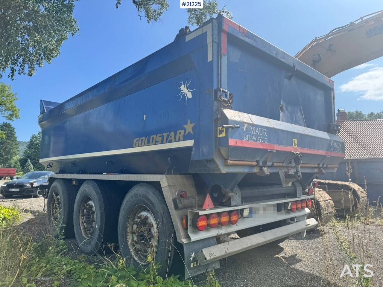 Maur Trippelkjerre - Самосвальный прицеп: фото 3 Maur Trippelkjerre - Самосвальный прицеп: фото 3