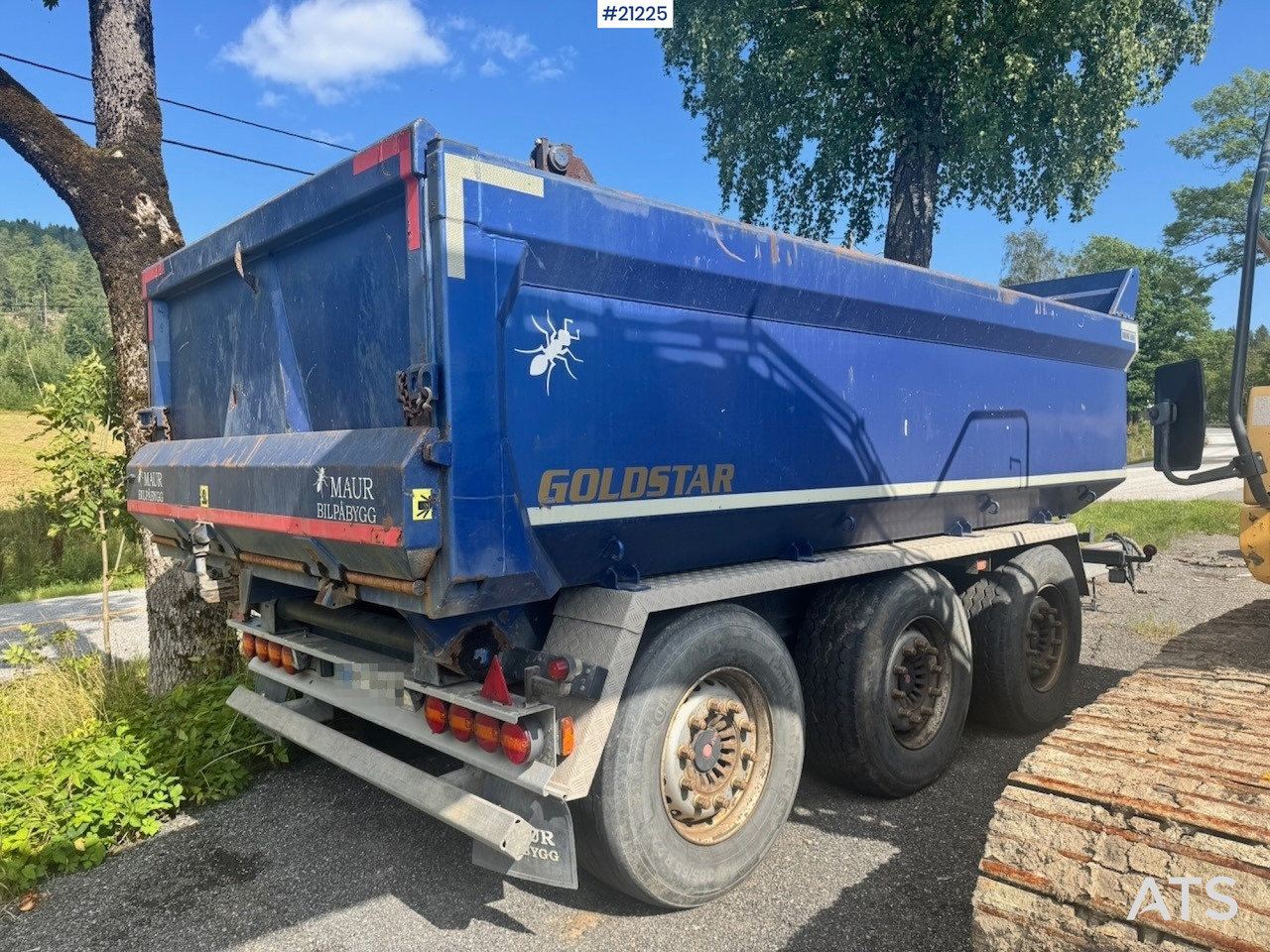 Maur Trippelkjerre - Самосвальный прицеп: фото 2 Maur Trippelkjerre - Самосвальный прицеп: фото 2