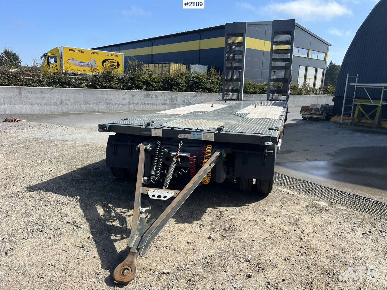 Maxtrailer Maskinhenger - Низкорамный прицеп: фото 3 Maxtrailer Maskinhenger - Низкорамный прицеп: фото 3