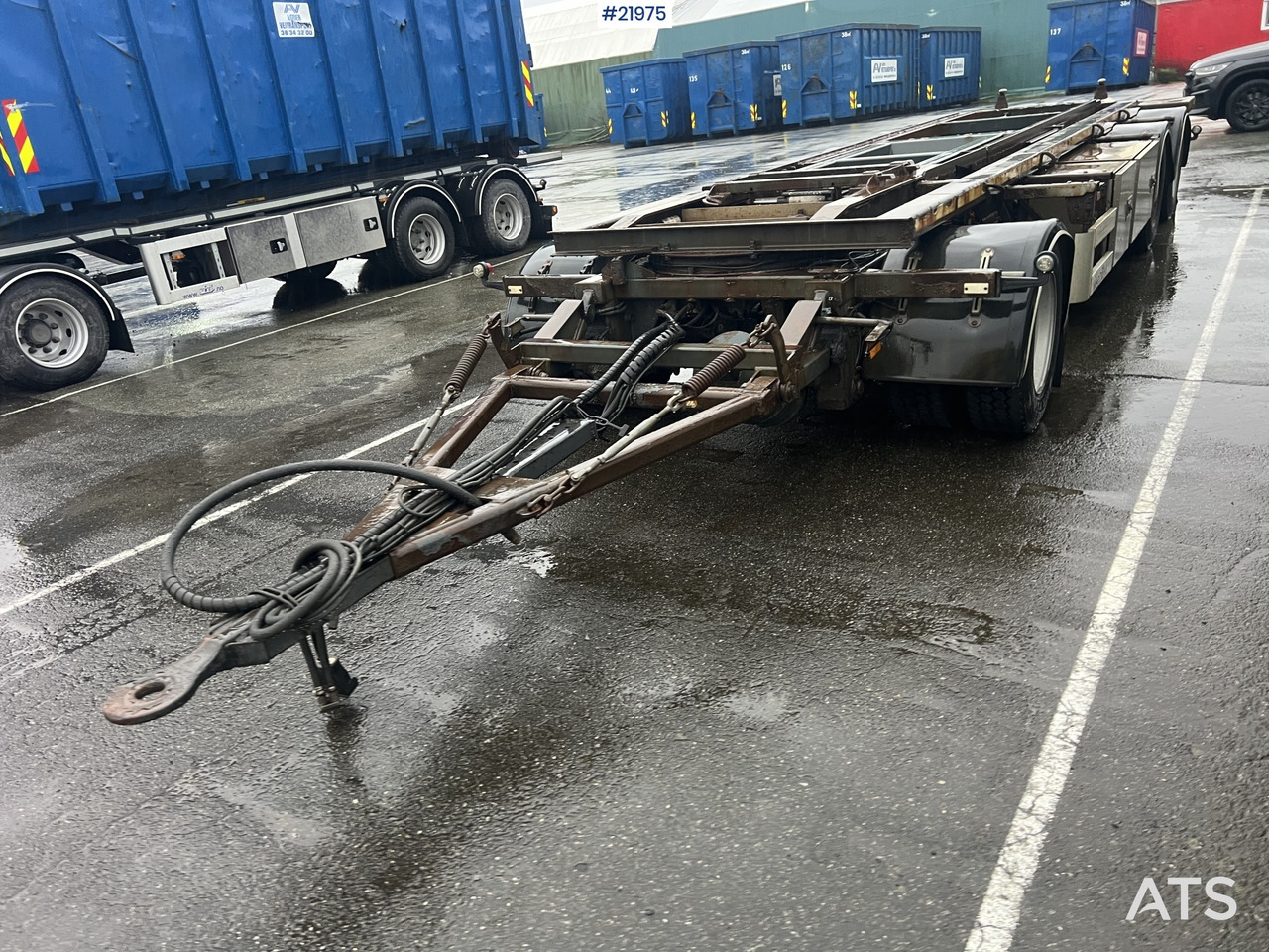 NOR SLEP sl-28kt 3 akslet krokslep m/ tipp - Прицеп мультилифт/ Бункеровоз: фото 4 NOR SLEP sl-28kt 3 akslet krokslep m/ tipp - Прицеп мультилифт/ Бункеровоз: фото 4