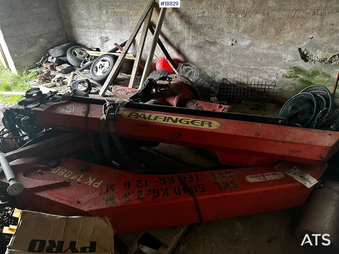 Кран-манипулятор Palfinger PK 14080: фото 1