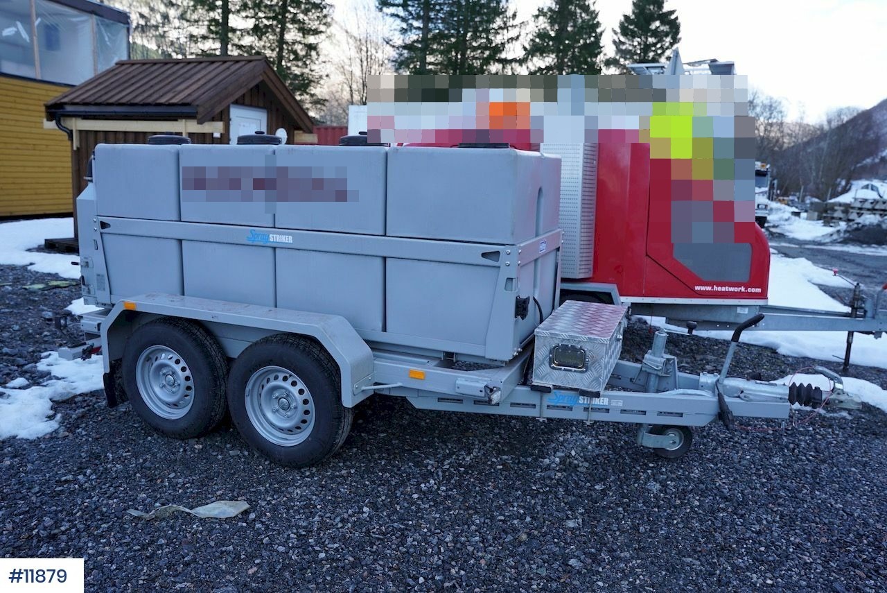 Respo boggihenger med Hilltip Spray striker vannvogn - Прицеп: фото 2 Respo boggihenger med Hilltip Spray striker vannvogn - Прицеп: фото 2