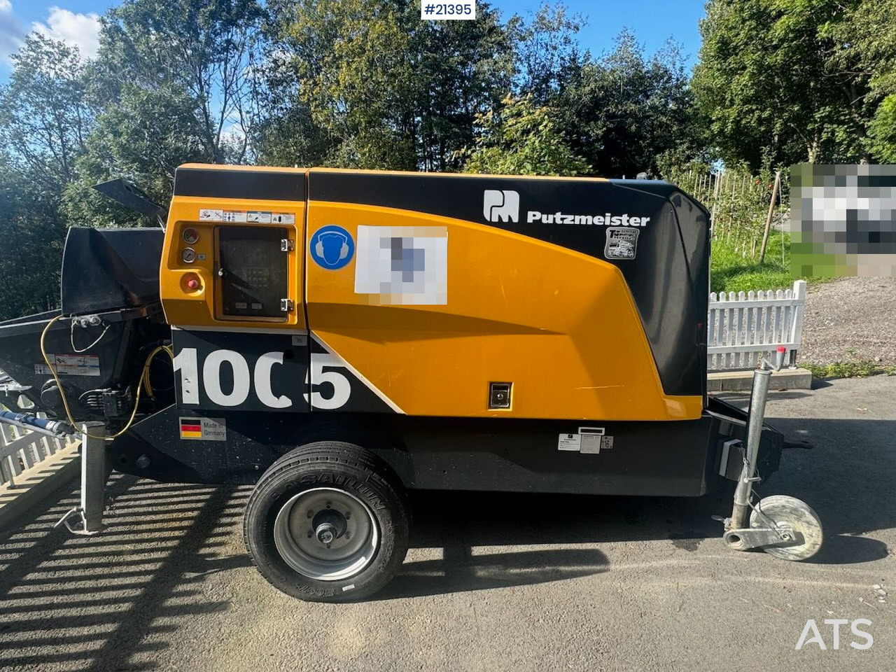 Putzmeister BSA 1005 D5 - Бетононасос стационарный: фото 2 Putzmeister BSA 1005 D5 - Бетононасос стационарный: фото 2