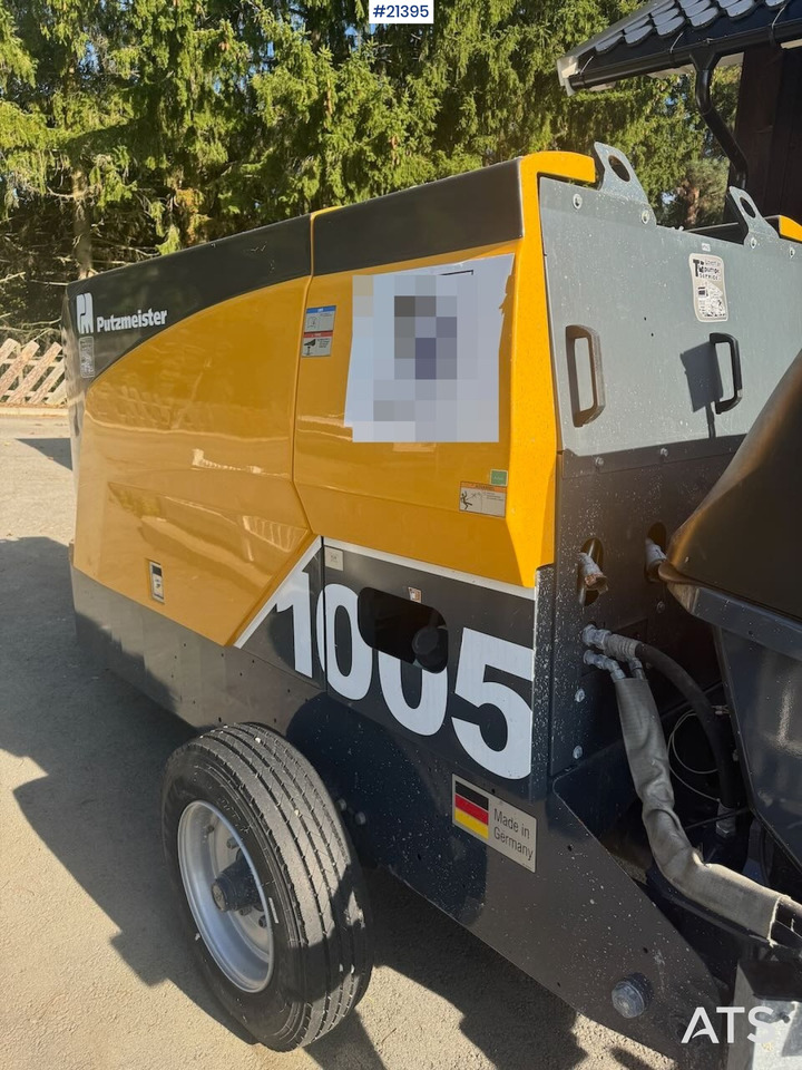 Putzmeister BSA 1005 D5 - Бетононасос стационарный: фото 4 Putzmeister BSA 1005 D5 - Бетононасос стационарный: фото 4