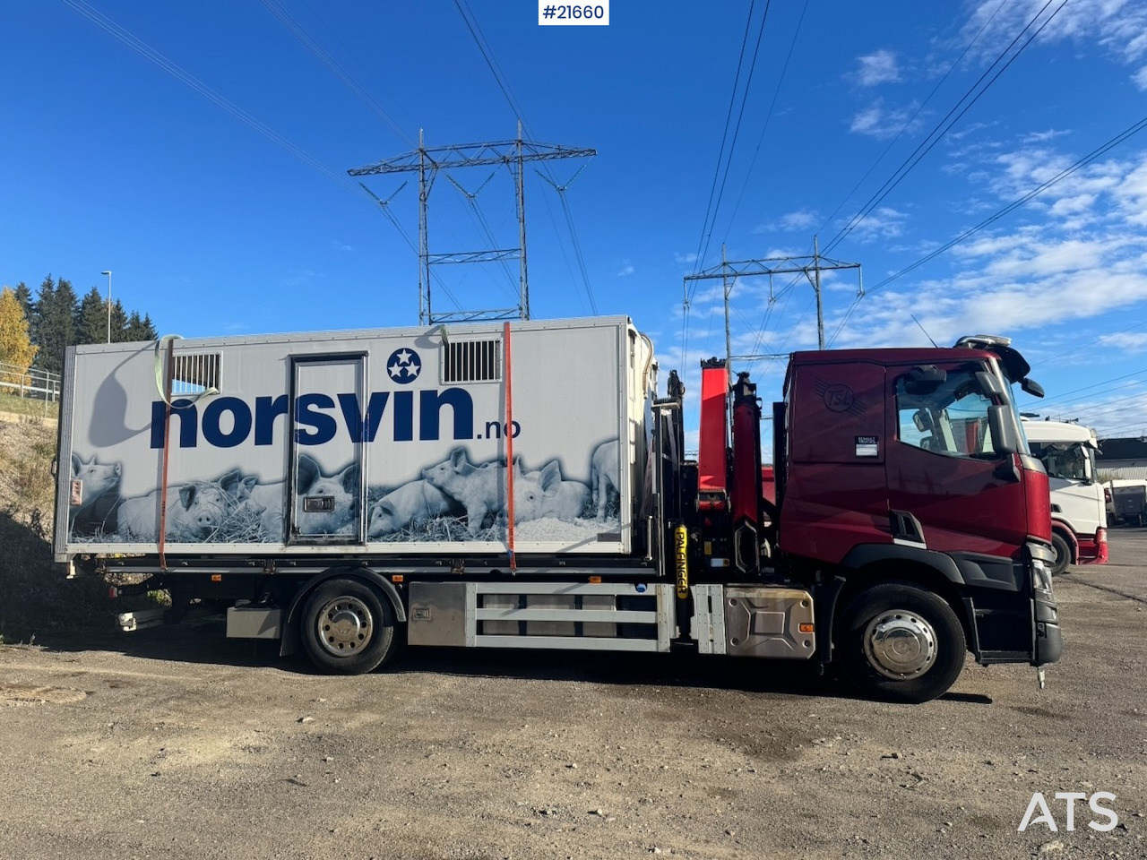 Renault Renault T380 6x2 Kranbil m/ 19 t/m Palfinger - Автоманипулятор: фото 3 Renault Renault T380 6x2 Kranbil m/ 19 t/m Palfinger - Автоманипулятор: фото 3