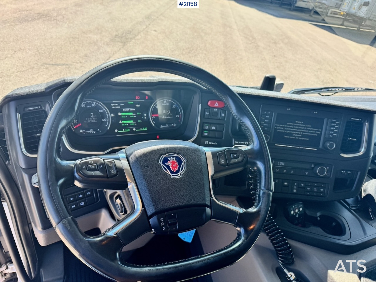 Грузовик с закрытым кузовом Scania P360: фото 36