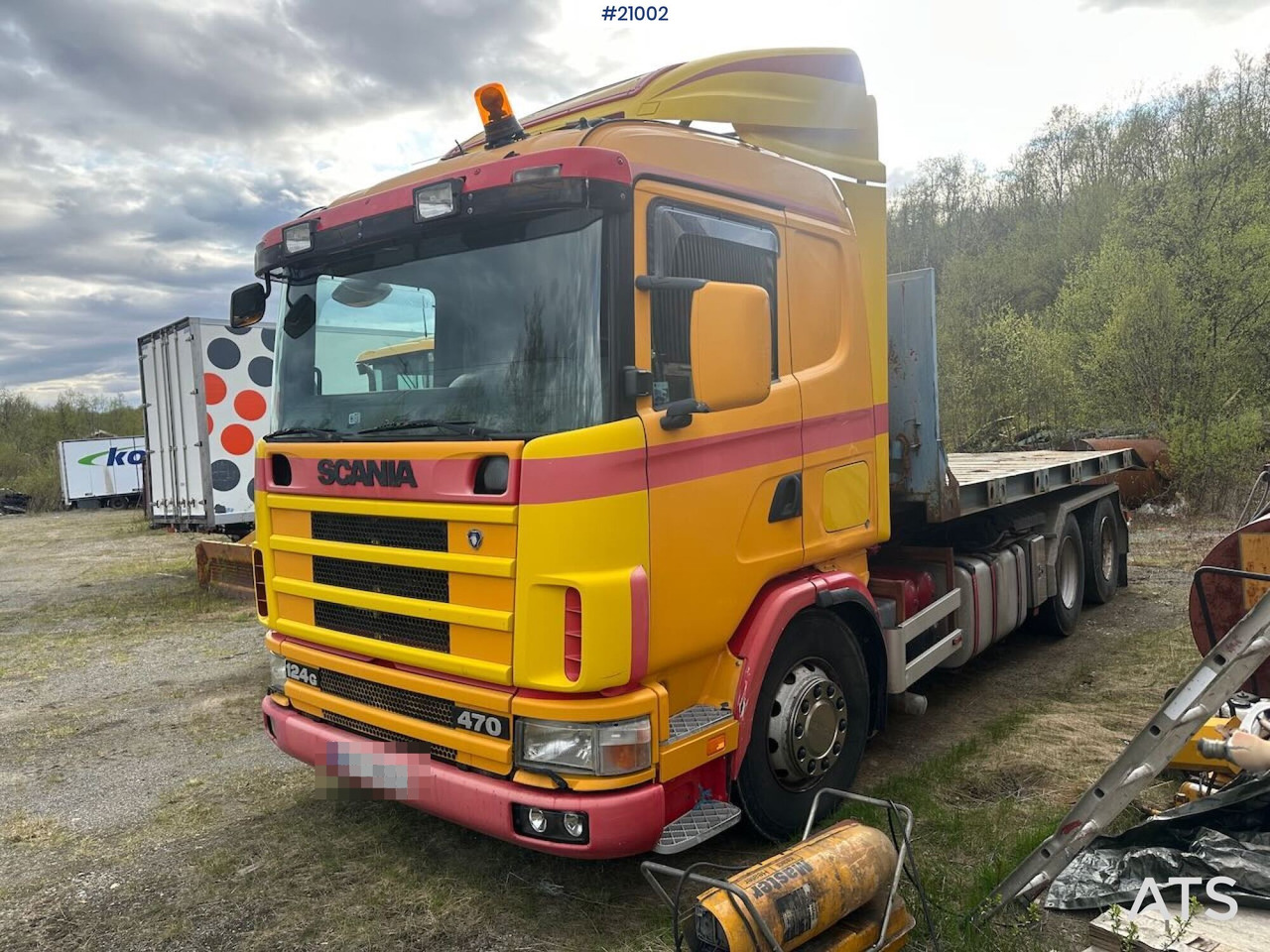 Scania R124 - Крюковой мультилифт: фото 4 Scania R124 - Крюковой мультилифт: фото 4