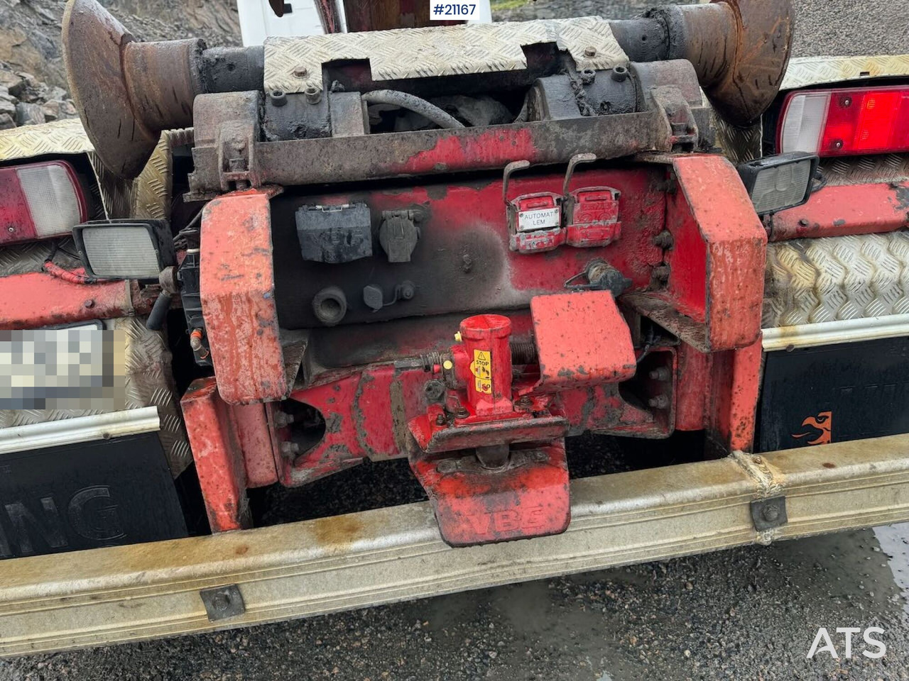 Крюковой мультилифт Scania R164: фото 24