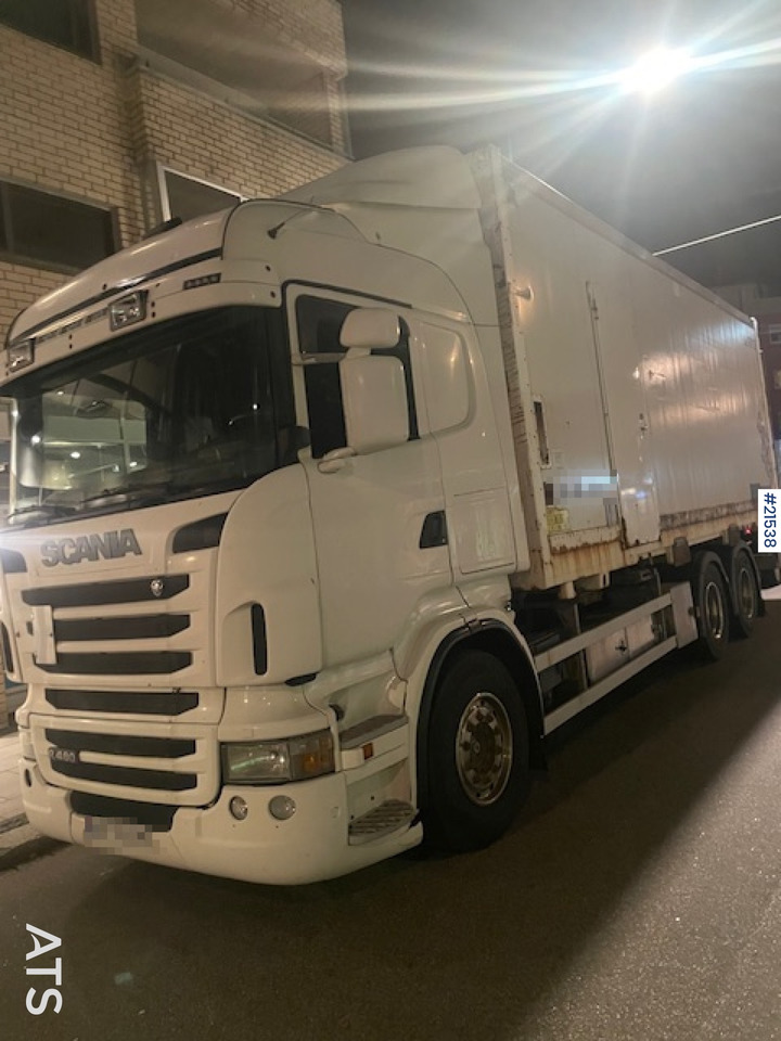Scania R480 Skapbil m/ 2t lift - Грузовик с закрытым кузовом: фото 1 Scania R480 Skapbil m/ 2t lift - Грузовик с закрытым кузовом: фото 1