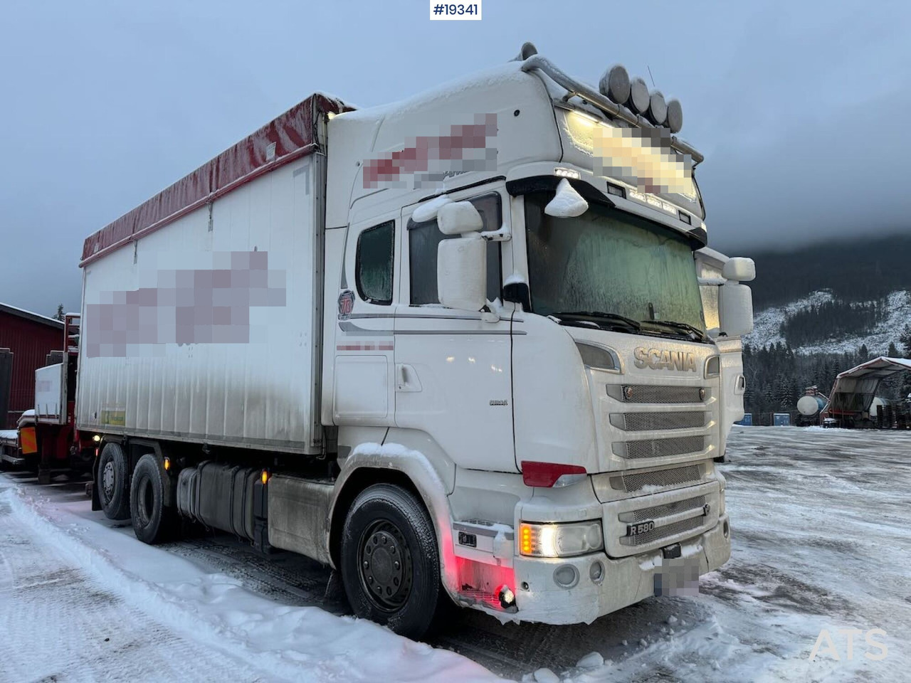 Scania R580 - Грузовик с закрытым кузовом: фото 3 Scania R580 - Грузовик с закрытым кузовом: фото 3