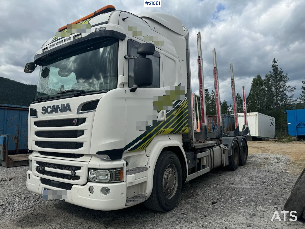 Scania R730 - Лесовоз: фото 1 Scania R730 - Лесовоз: фото 1