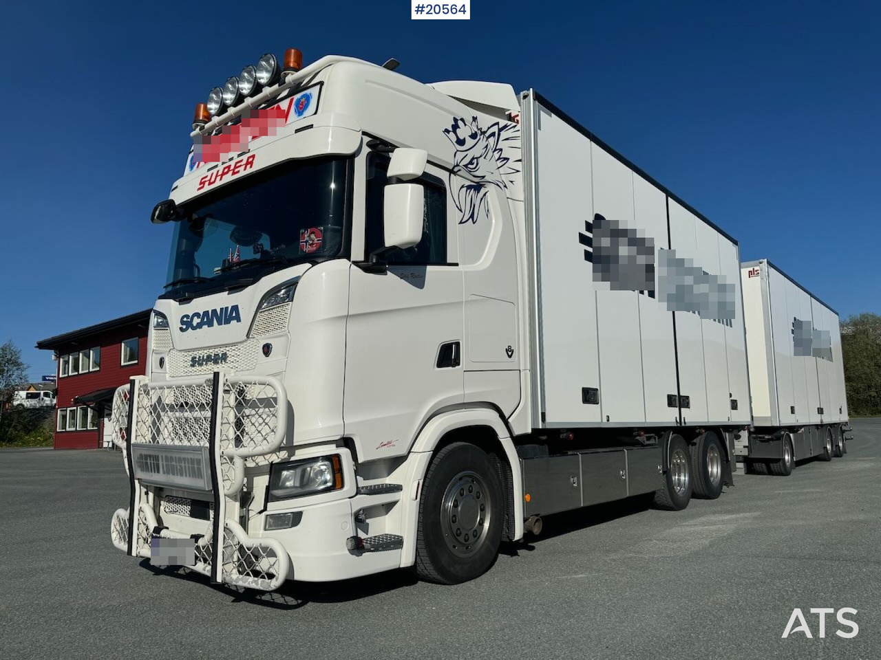 Scania S650 - Грузовик с закрытым кузовом: фото 1 Scania S650 - Грузовик с закрытым кузовом: фото 1