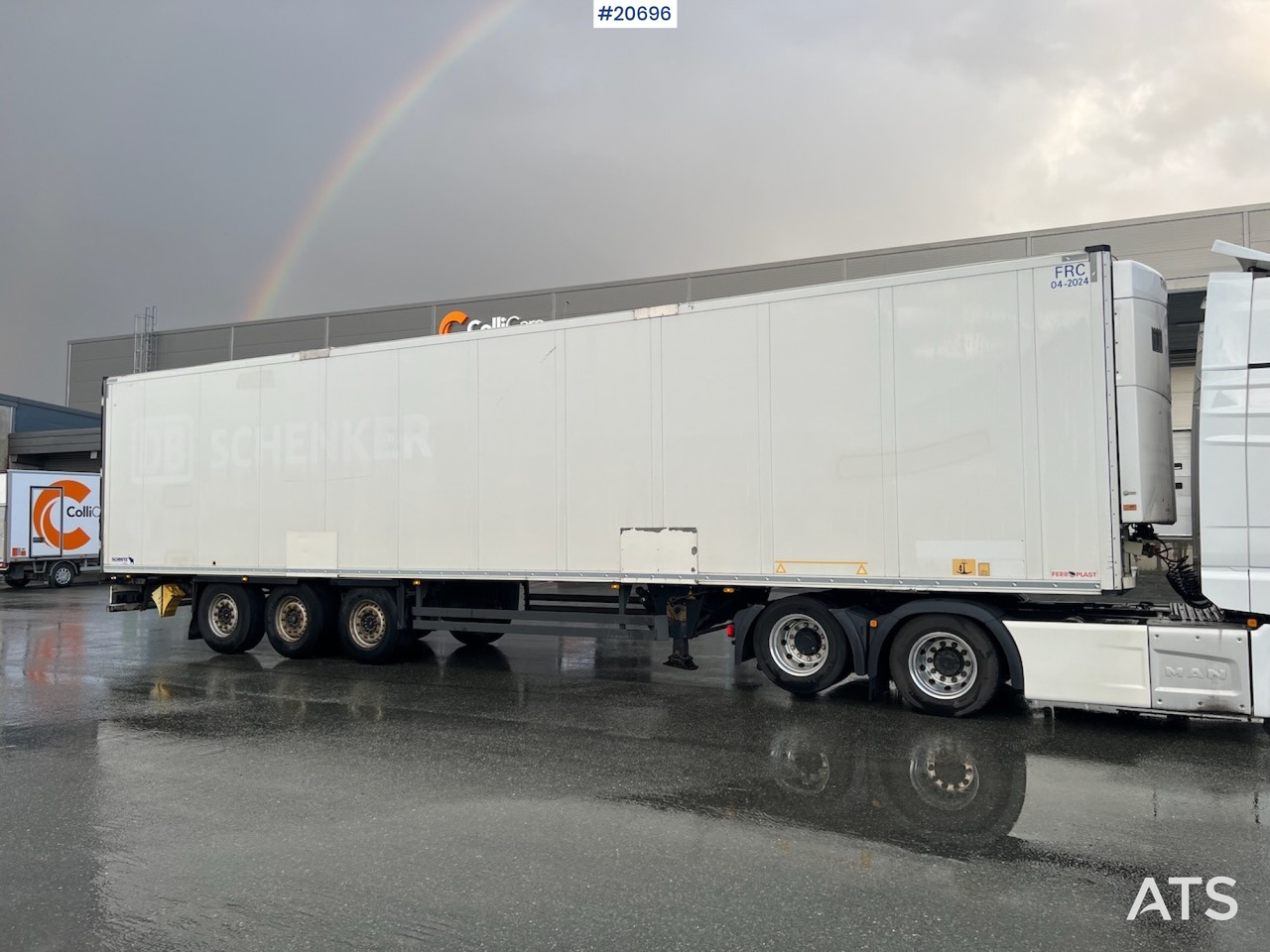 Schmitz thermotralle m/ Ny FRC godkjenning til 6/2028 , bommer, 2 temp soner & ny service - Полуприцеп-рефрижератор: фото 2 Schmitz thermotralle m/ Ny FRC godkjenning til 6/2028 , bommer, 2 temp soner & ny service - Полуприцеп-рефрижератор: фото 2