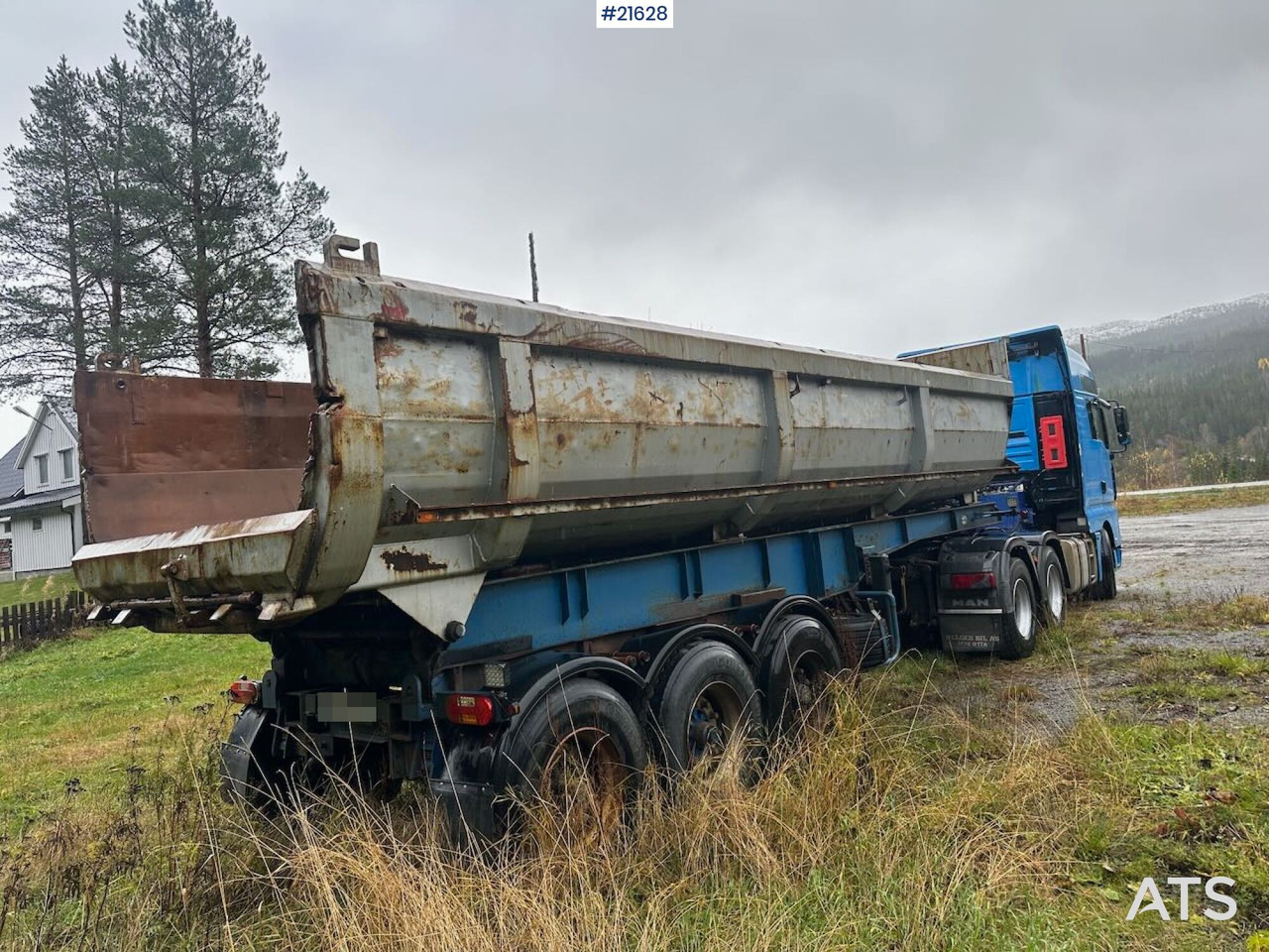 MAN TGA 28.530 6x2 trekkvogn m/ 1987 L.A.G Bree 3 akslet tippsemi SE VIDEO - Тягач: фото 3 MAN TGA 28.530 6x2 trekkvogn m/ 1987 L.A.G Bree 3 akslet tippsemi SE VIDEO - Тягач: фото 3