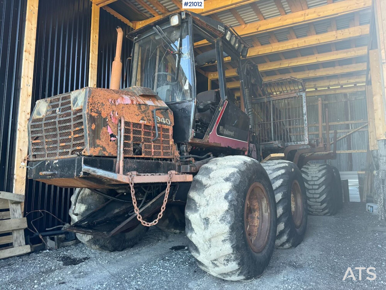 Valmet 840 - Форвардер: фото 2 Valmet 840 - Форвардер: фото 2