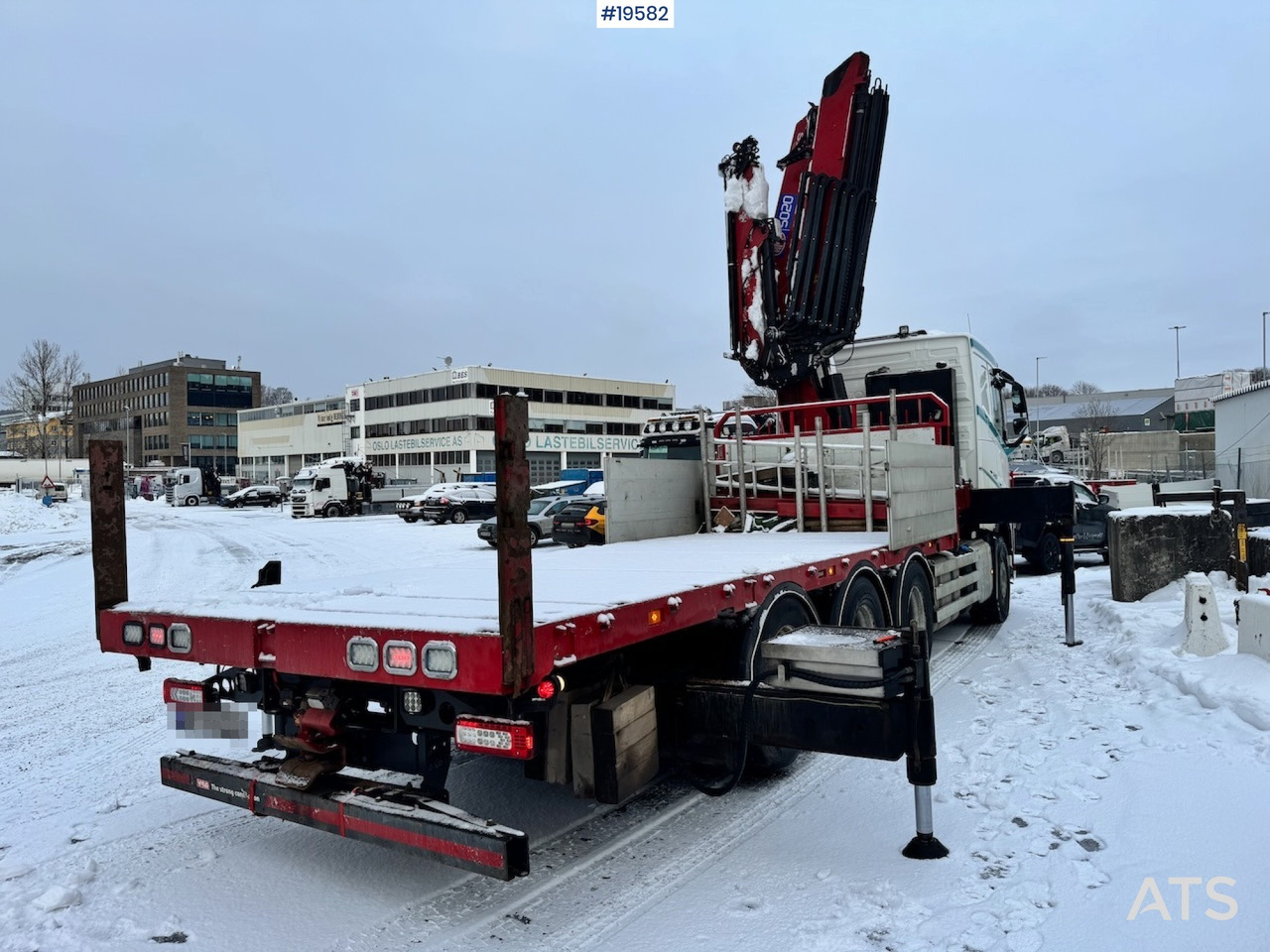 Volvo 2019 Volvo FH540 8x4 Tridem Kranbil m/ 50 t/m HMF kran m/ Jibb. Lite km og krantimer! - Автоманипулятор: фото 5 Volvo 2019 Volvo FH540 8x4 Tridem Kranbil m/ 50 t/m HMF kran m/ Jibb. Lite km og krantimer! - Автоманипулятор: фото 5