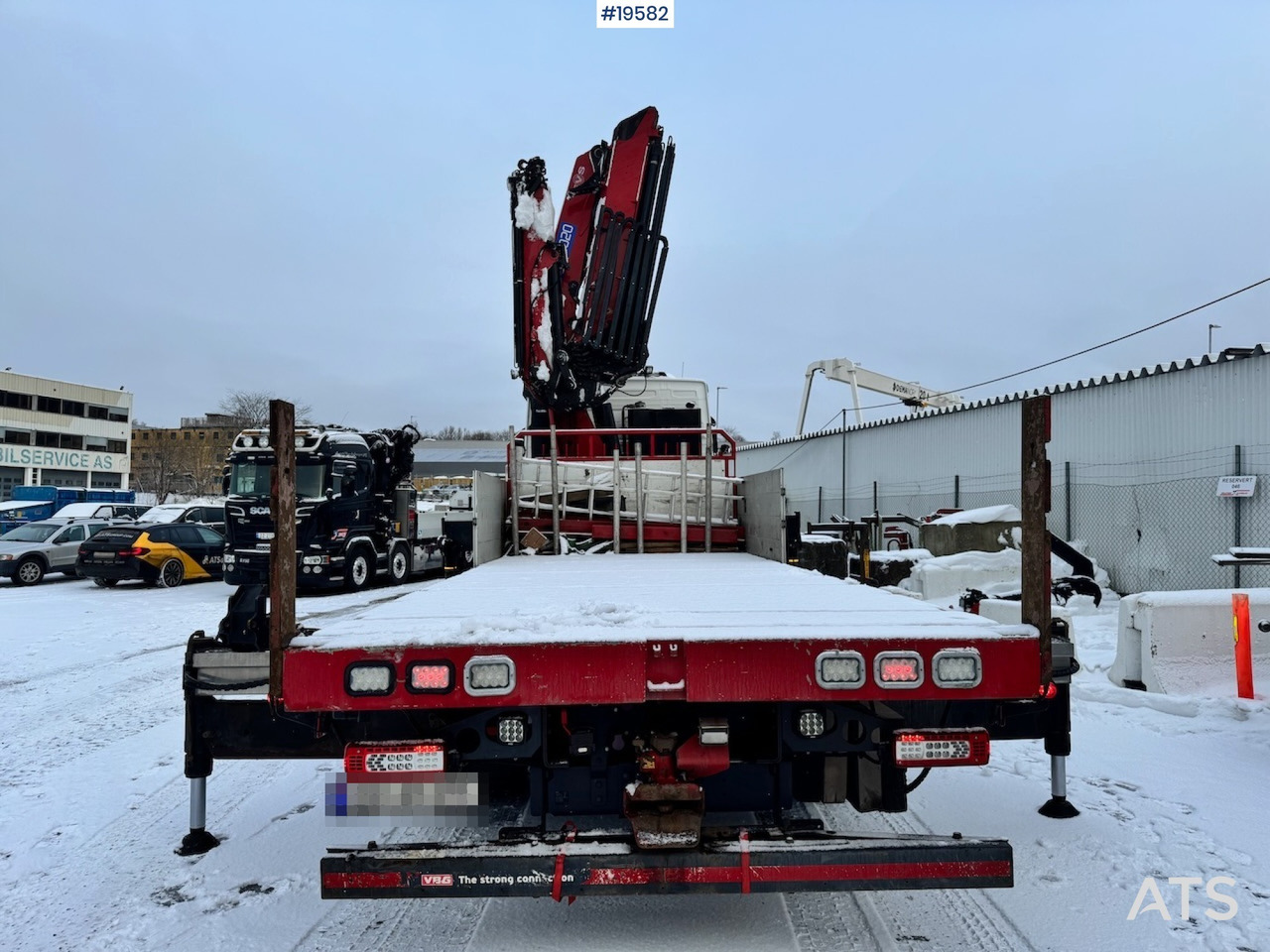 Volvo 2019 Volvo FH540 8x4 Tridem Kranbil m/ 50 t/m HMF kran m/ Jibb. Lite km og krantimer! - Автоманипулятор: фото 4 Volvo 2019 Volvo FH540 8x4 Tridem Kranbil m/ 50 t/m HMF kran m/ Jibb. Lite km og krantimer! - Автоманипулятор: фото 4