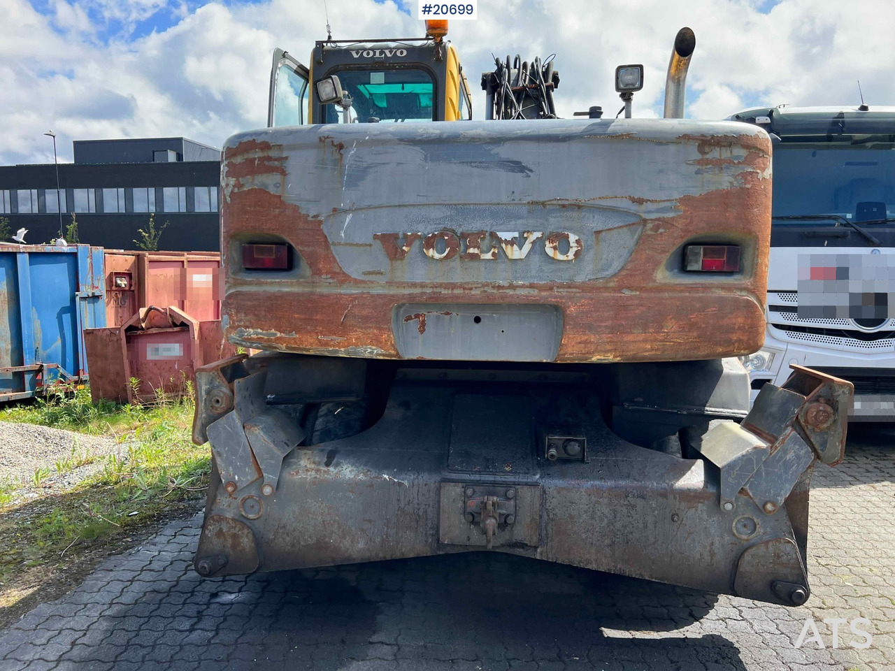 Volvo EW160B hjulmaskin m/ støtte bein og skjær - Колёсный погрузчик: фото 5 Volvo EW160B hjulmaskin m/ støtte bein og skjær - Колёсный погрузчик: фото 5