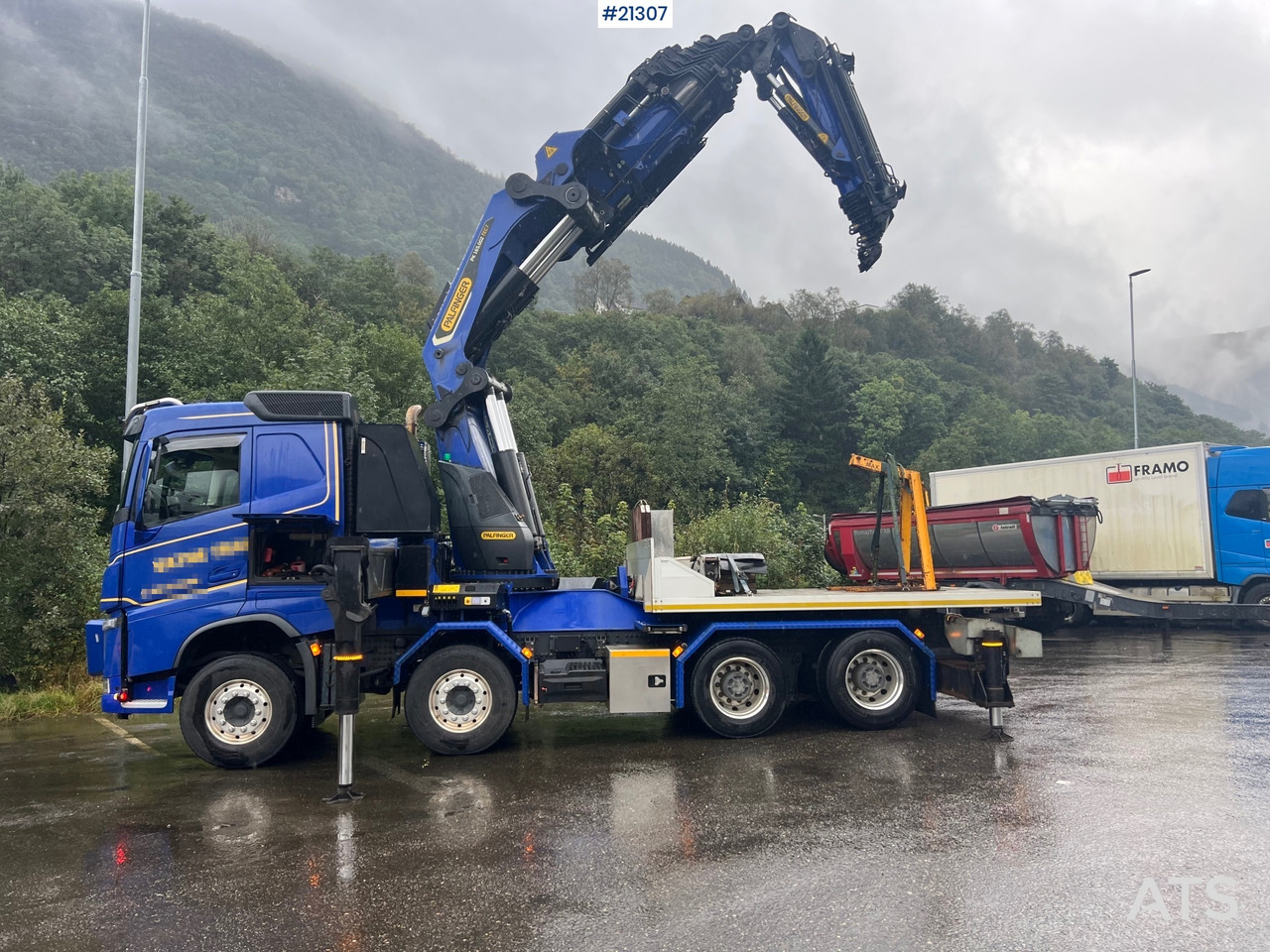 Volvo FH 8x4 kranbil - Автоманипулятор: фото 1 Volvo FH 8x4 kranbil - Автоманипулятор: фото 1