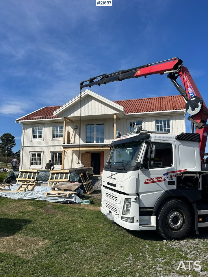 Volvo FM450 Kranbil m/ 21 t/m HMF kran og Løftelem. 194 000 km! - Автоманипулятор: фото 3 Volvo FM450 Kranbil m/ 21 t/m HMF kran og Løftelem. 194 000 km! - Автоманипулятор: фото 3