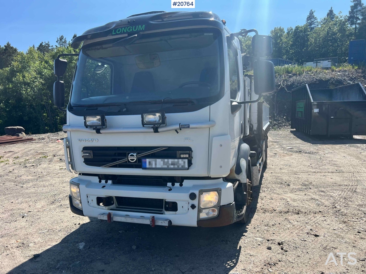 Volvo Fl-240 - Грузовик бортовой/ Платформа, Автоманипулятор: фото 4 Volvo Fl-240 - Грузовик бортовой/ Платформа, Автоманипулятор: фото 4