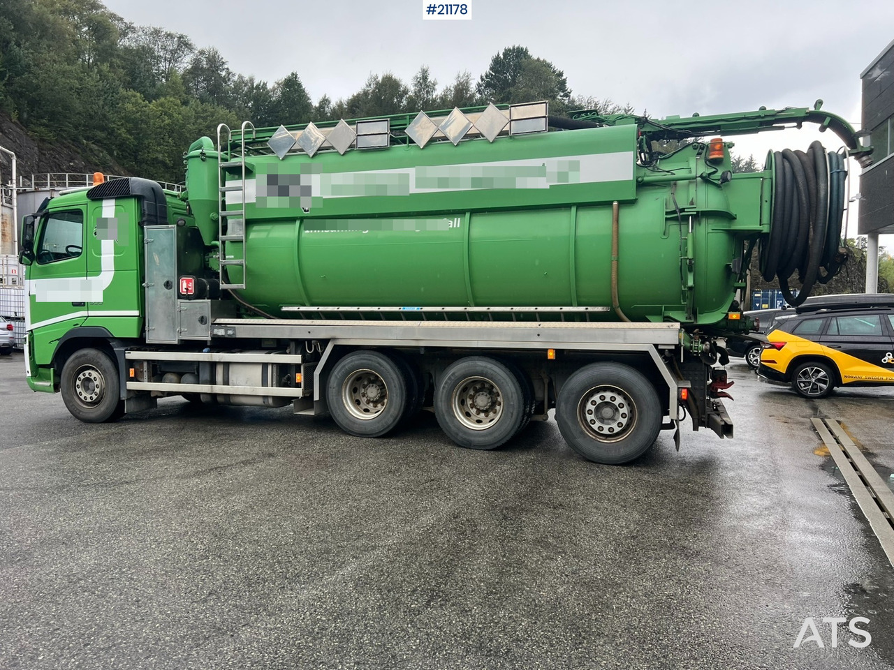 Volvo fh500 8x4 Slamsuger m/ 2010 Inter consult påbygg - Ассенизатор: фото 4 Volvo fh500 8x4 Slamsuger m/ 2010 Inter consult påbygg - Ассенизатор: фото 4