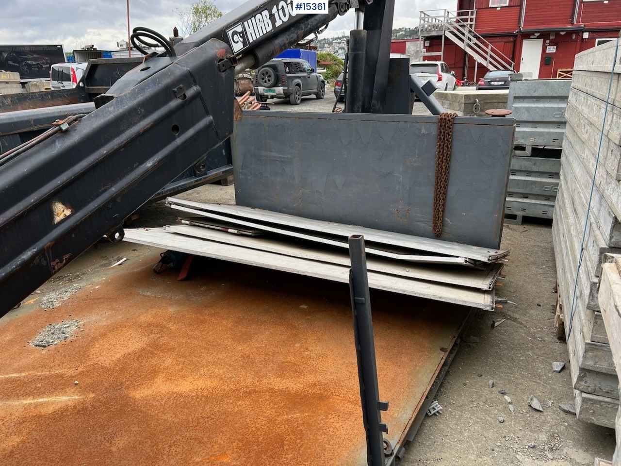 Krokløftkasse m/ HIAB kran - Контейнер для мультилифта: фото 4 Krokløftkasse m/ HIAB kran - Контейнер для мультилифта: фото 4
