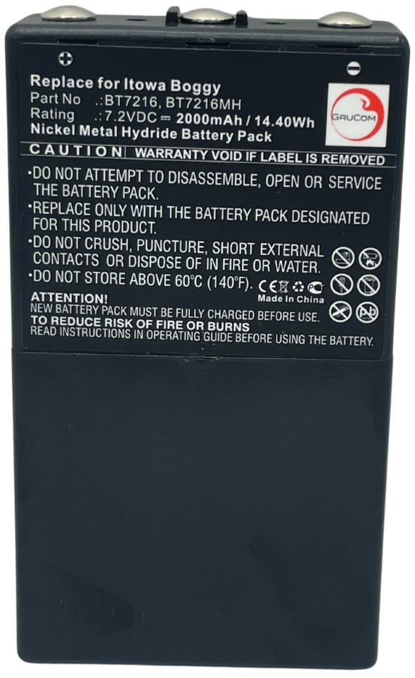 Compatible battery Itowa 26.105, BT7216, BT7216MH - Аккумулятор для Кранов-манипуляторов: фото 3 Compatible battery Itowa 26.105, BT7216, BT7216MH - Аккумулятор для Кранов-манипуляторов: фото 3